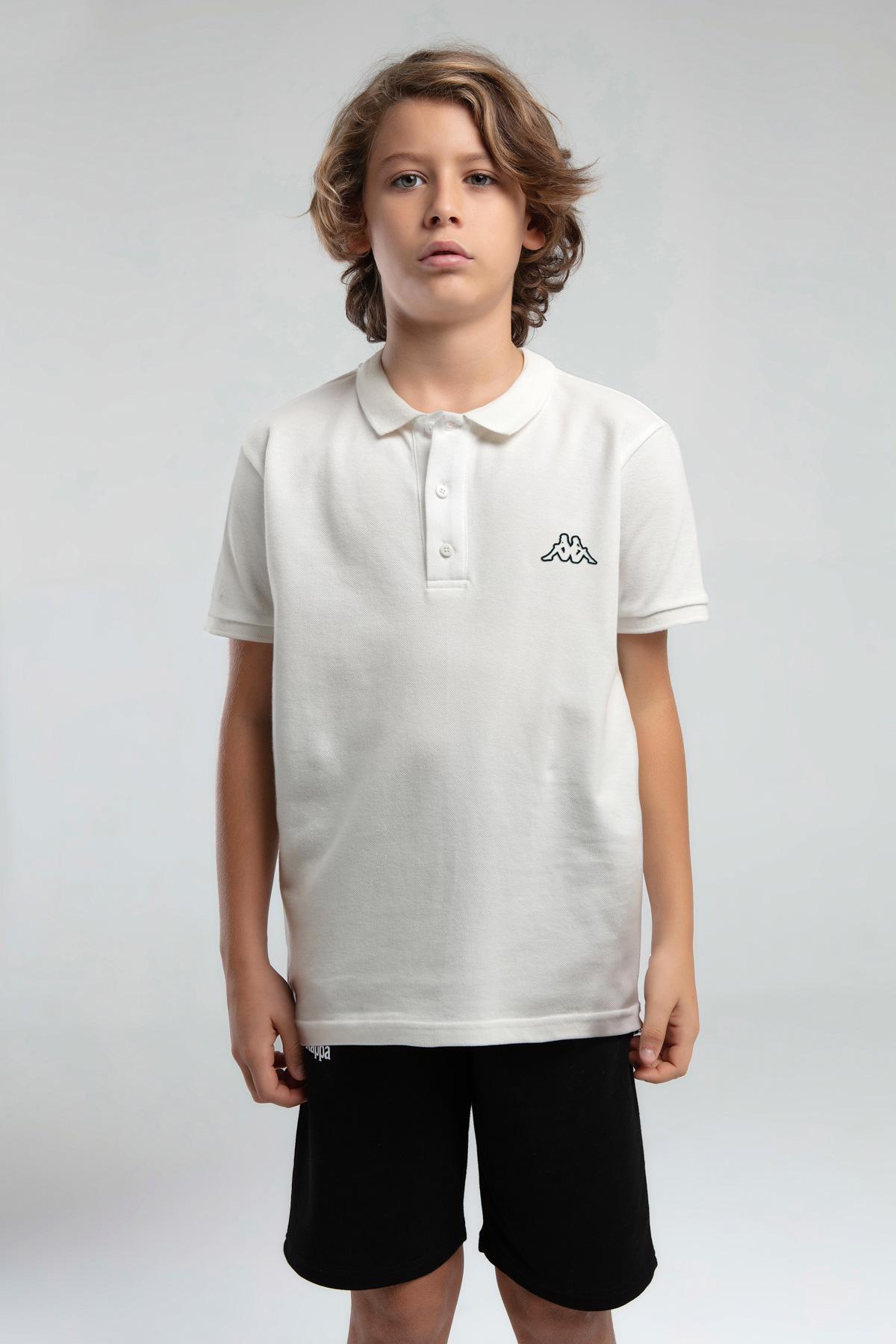 Kappa Men's Polo T-Shirt White