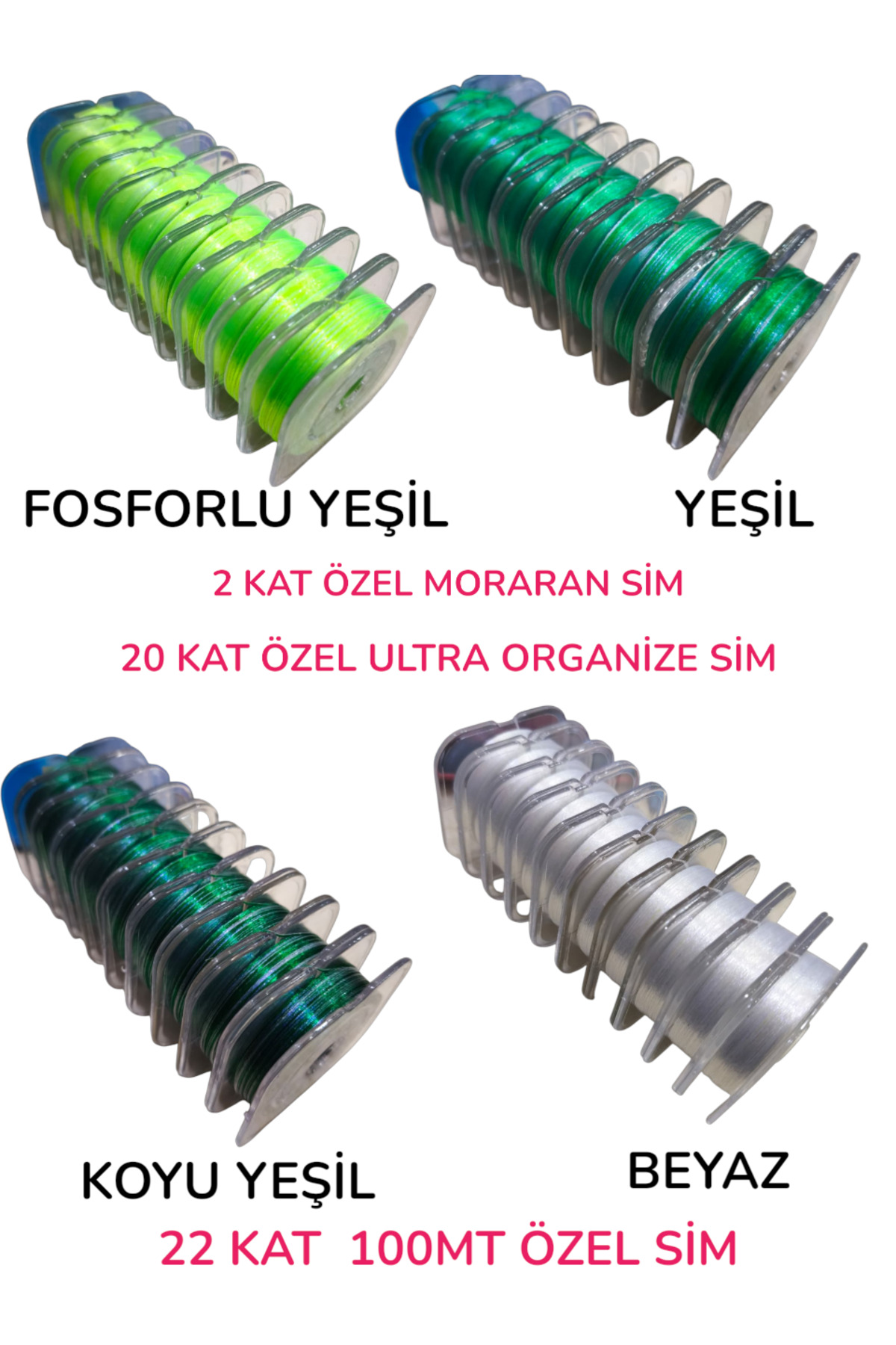ムラマサカリバー Barracuda 22 KAT ULTRA ORGANİZE SİM (100 MT) - Fiyatı, Yorumları
