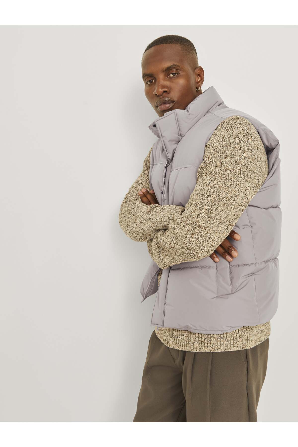 جلیقه مردانه راسته آستین استاندارد | جک اند جونز Jack & Jones 12256981 - تصویر 5