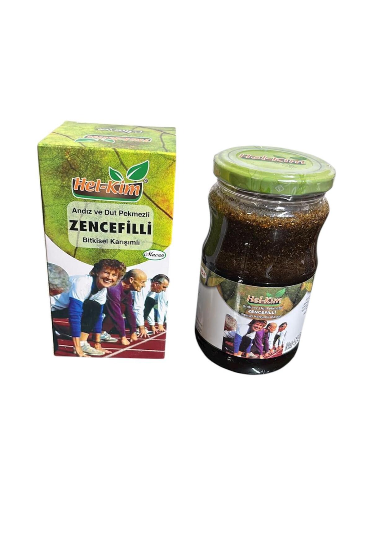 Hel-Kim Andız Ve Dut Pekmezli Zencefilli Bitkisel Karışımlı Macun