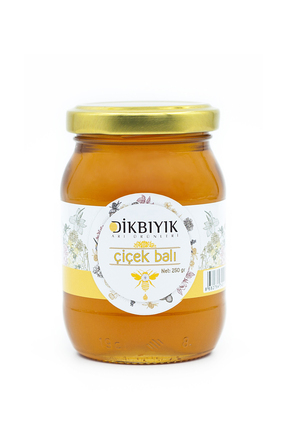 Dikbıyık Bursa Çiçek Balı | %100 Doğal ve Saf Süzme Bal 250 gr