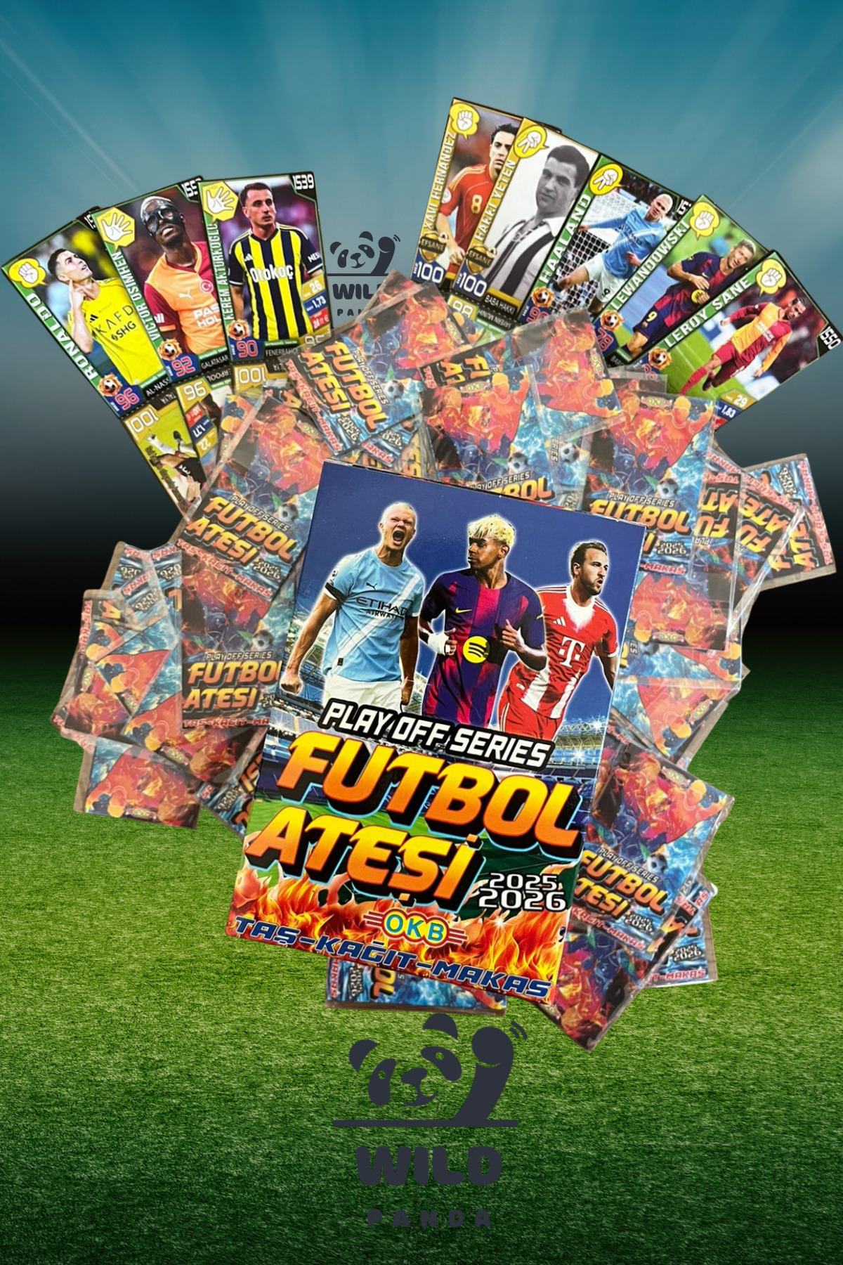 wildpanda Futbol Ateşi Taş Kağıt Makas Bomba Serii Gll 150 Poşet