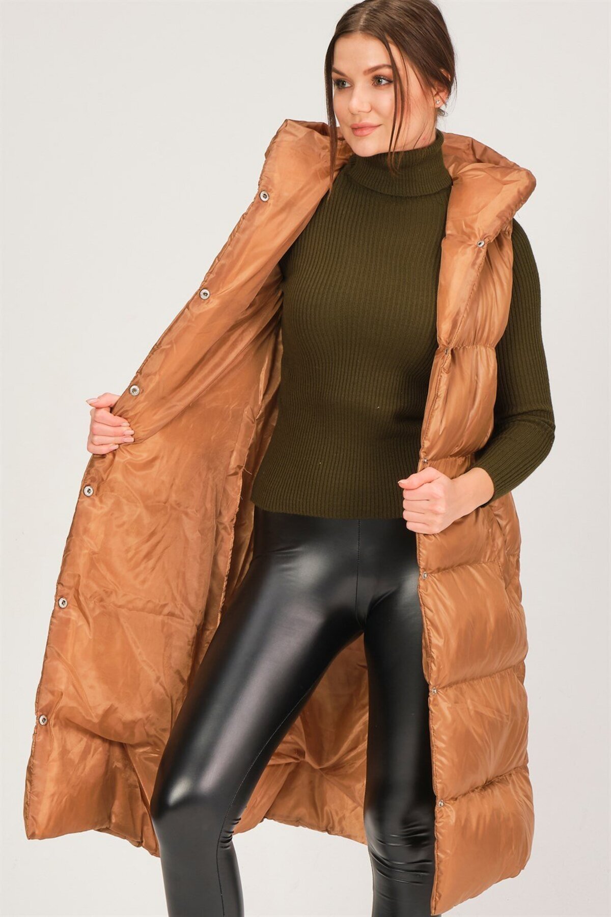 دوبری جلیقه زنانه XEXESE مدل Z6734