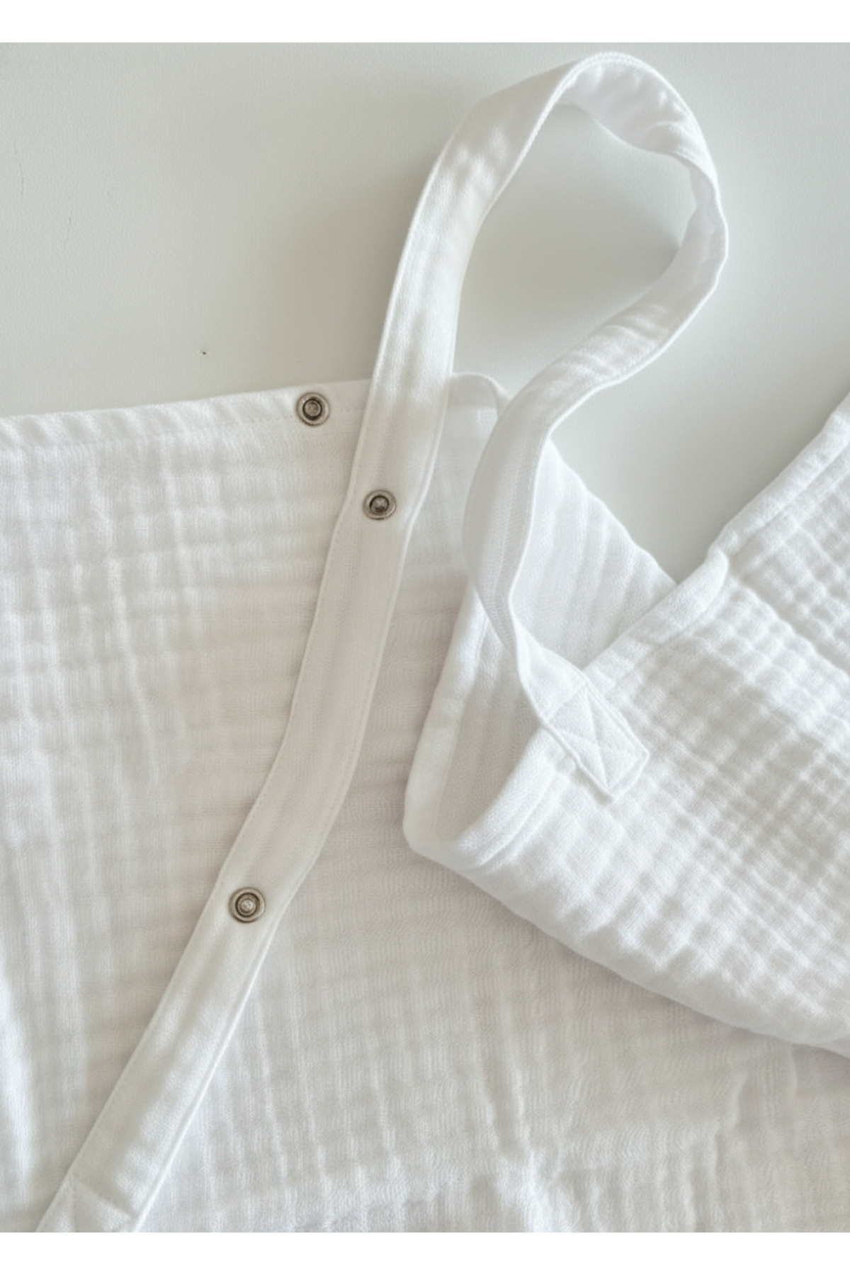 Joyous Mom Kids 4 Katlı Müslin Bebek Emzirme Örtüsü Önlüğü Iç Göstermez Bebek Emzirme Önlüğü Anne Emzirme Örtüsü fotoğrafı 2 (önizleme)