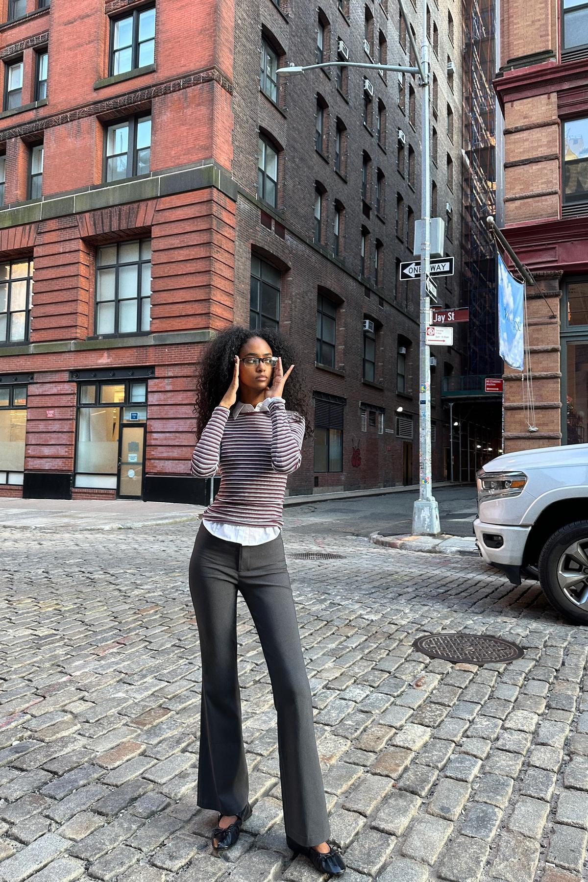 Bershka Bengalinden flare pantolon