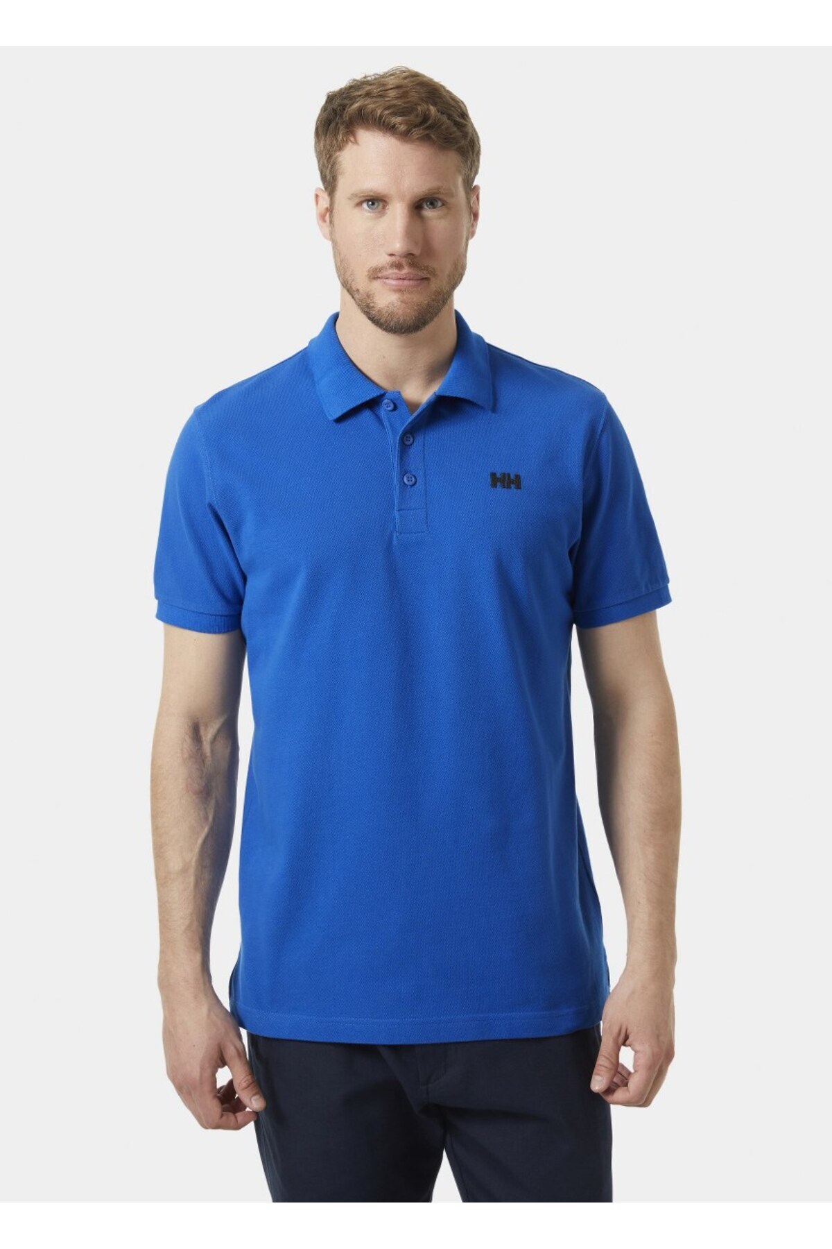 Helly Hansen Transat Erkek Siyah Polo Yaka Polo Tişört