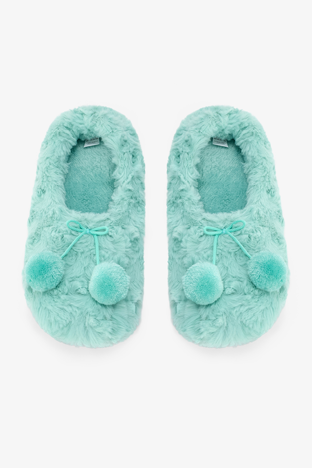 Penti Açık Yeşil Cozy Ponponlu Ev Patiği