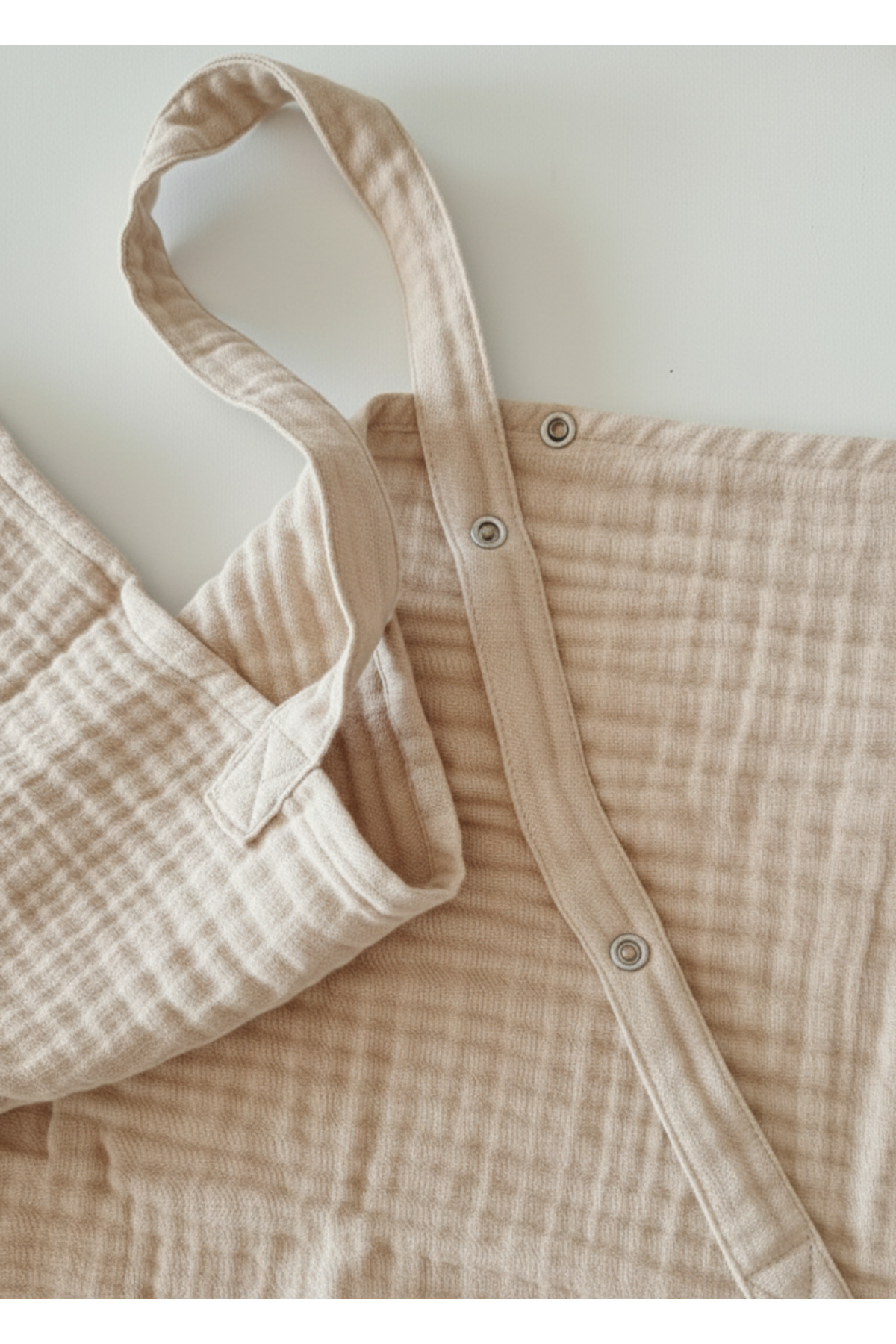 Joyous Mom Kids 4 Katlı Müslin Bebek Emzirme Örtüsü Önlüğü Iç Göstermez fotoğrafı 2 (önizleme)