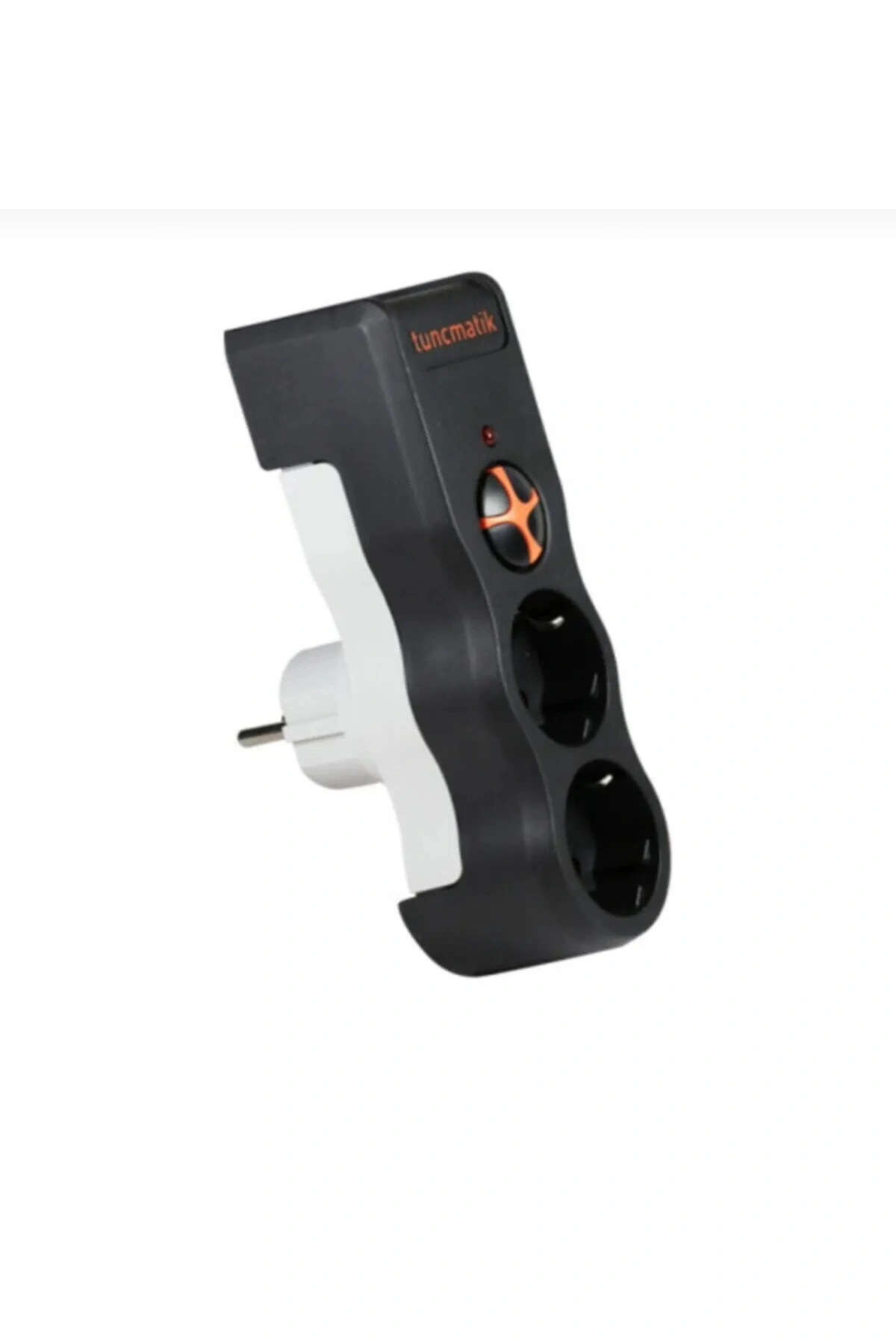 Tunçmatik Ikili Akım Korumalı Priz Siyah Renk / TSK5081