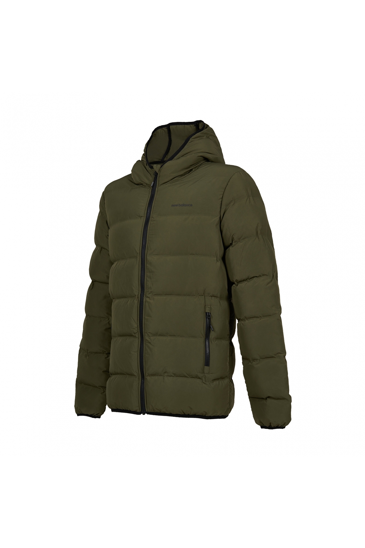 لباس ورزشی مردانه خاکی MNJ3228 نیو بالانس کاپشن New Balance