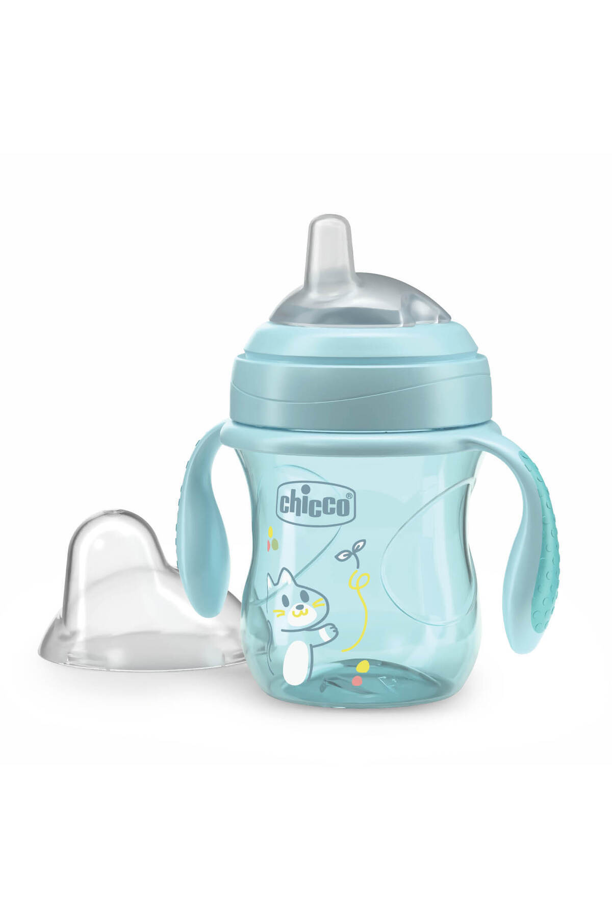 Chicco YUMUŞAK UÇLU GEÇİŞ BARDAĞI 4AY ERKEK fotoğrafı 3 (önizleme)