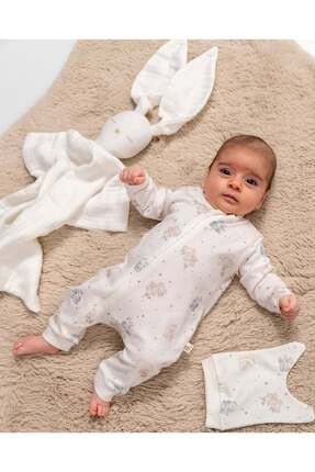 Bubbless %100 ORGANİK TROPICAL KOALA FERMUARLI BEBEK TULUM