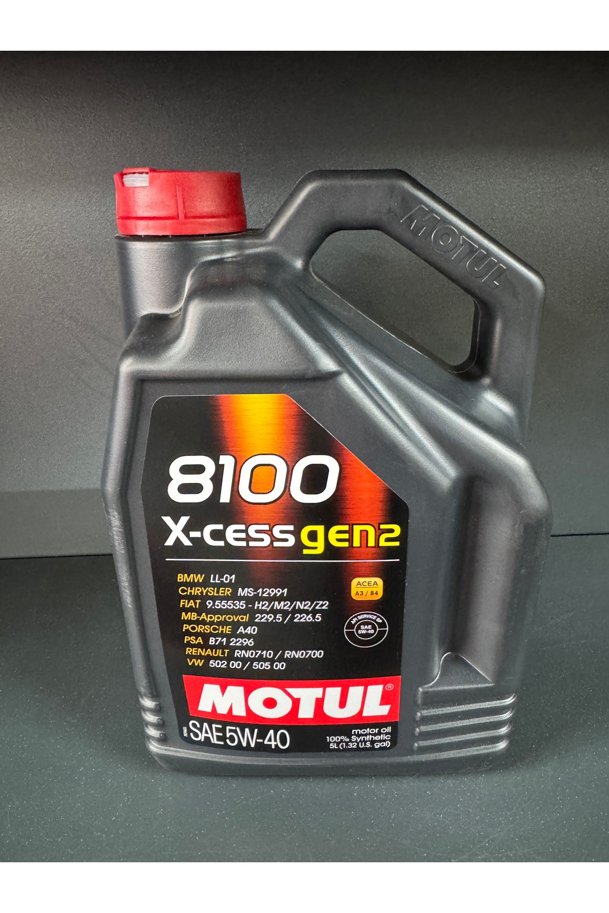 Motul 8100 X-cess Gen2 5w40 - 5 Litre - 1.Sınıf Kalite - Fiyatı