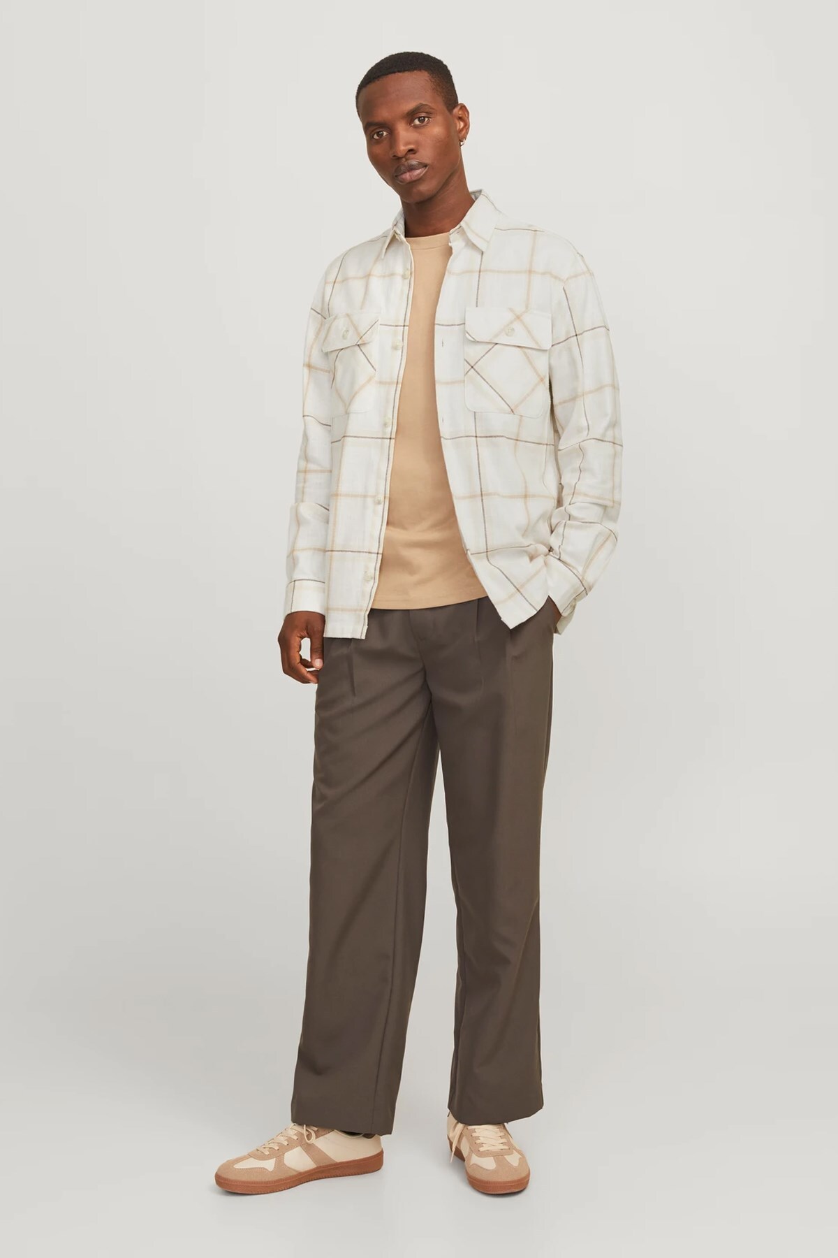 پیراهن مردانه رنگارنگ آستین استاندارد | جک اند جونز Jack & Jones 12274956 - تصویر 3