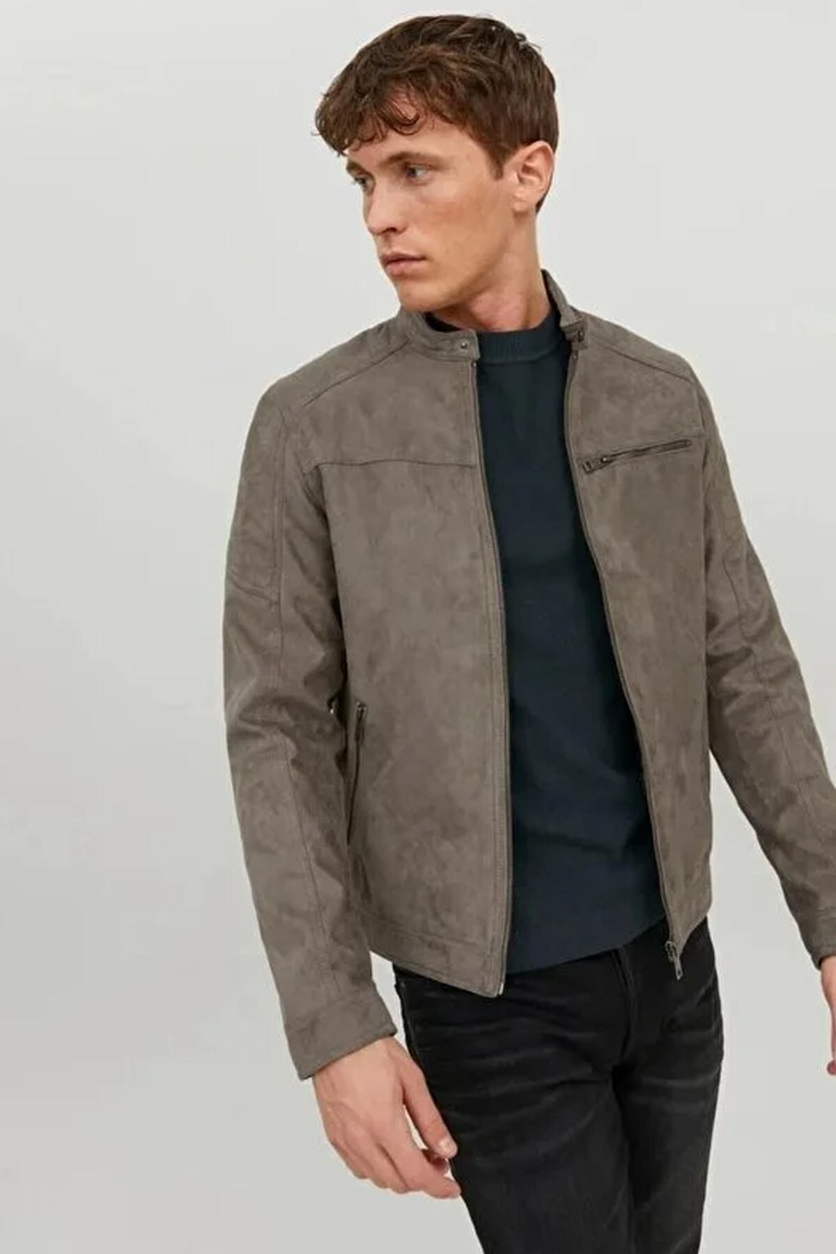 ژاکت اسپورت مردانه میکس آستین بلند | جک اند جونز Jack & Jones TYC8E24D8BEC29613B0044200 - تصویر 3