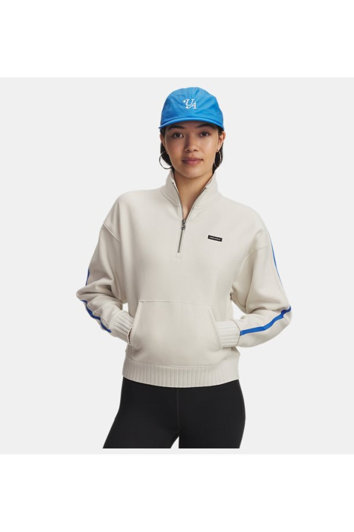 Under Armour Kadın UA Icon Heavyweight Fleece Yarım Fermuarlı Sweatshirt 6004850-110