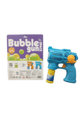 BLUEST SHOP Bubble Gun Space-Otomatik Köpük Tabancası 8 Delikli Sesli Model