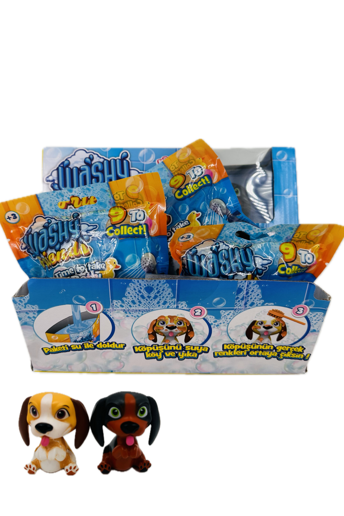 Yunni 600% レア 芋泥と一緒600%ぬいぐるみ 2体セット Relkon washy friends yıkanan köpek figürlü oyuncak ithal oyuncak