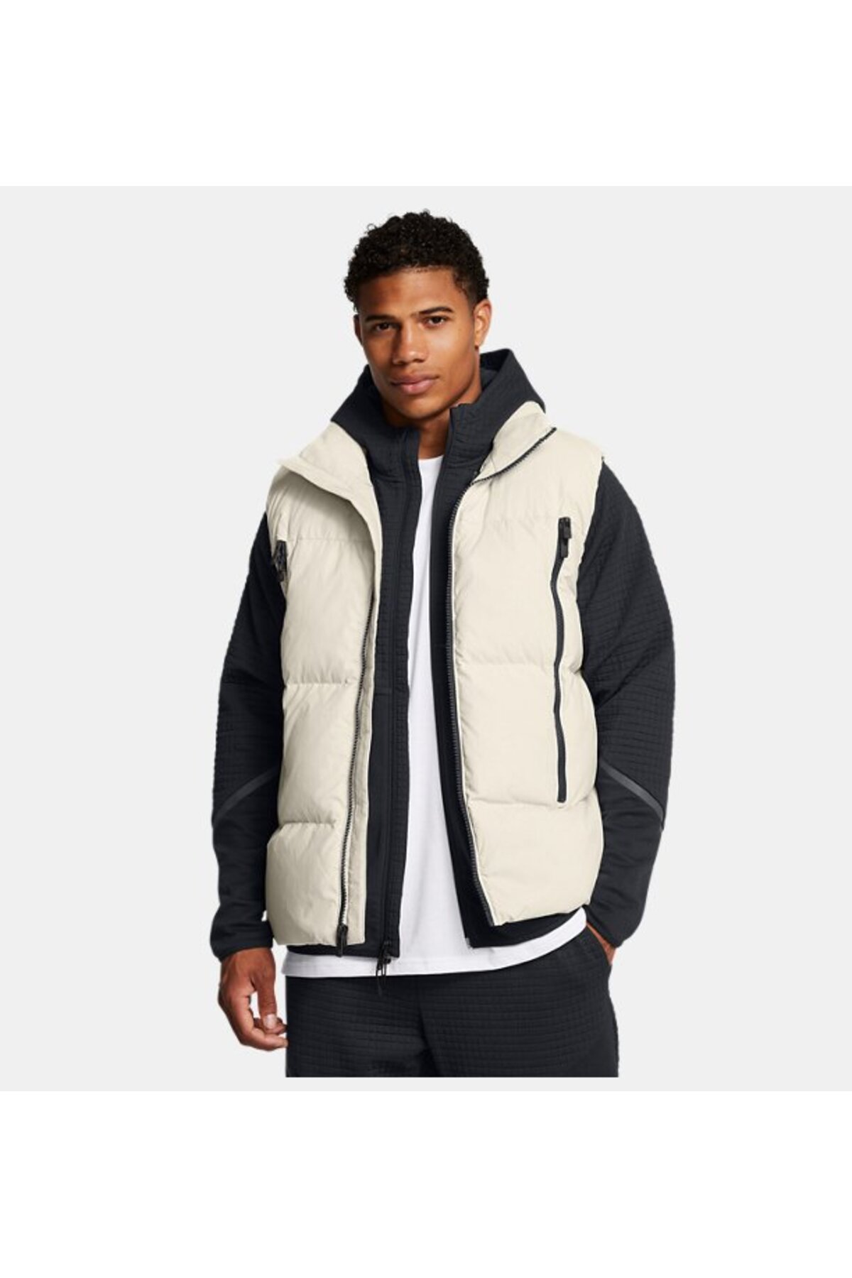 آندر آرمور جلیقه مردانه UA Limitless Down Vest 1384642-110
