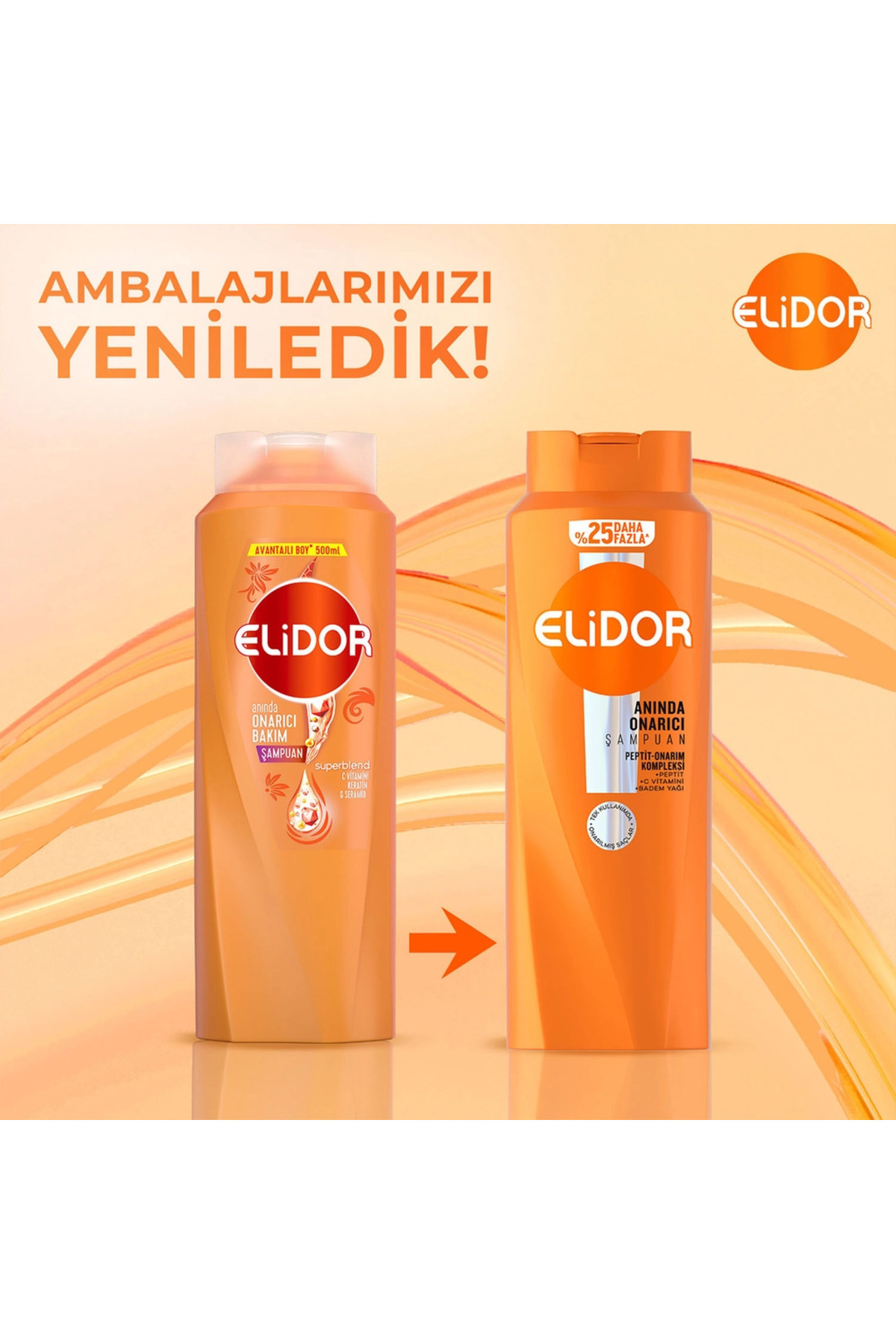 شامپو الیدور Elidor SUPERBLEND Şampuan 500 ml