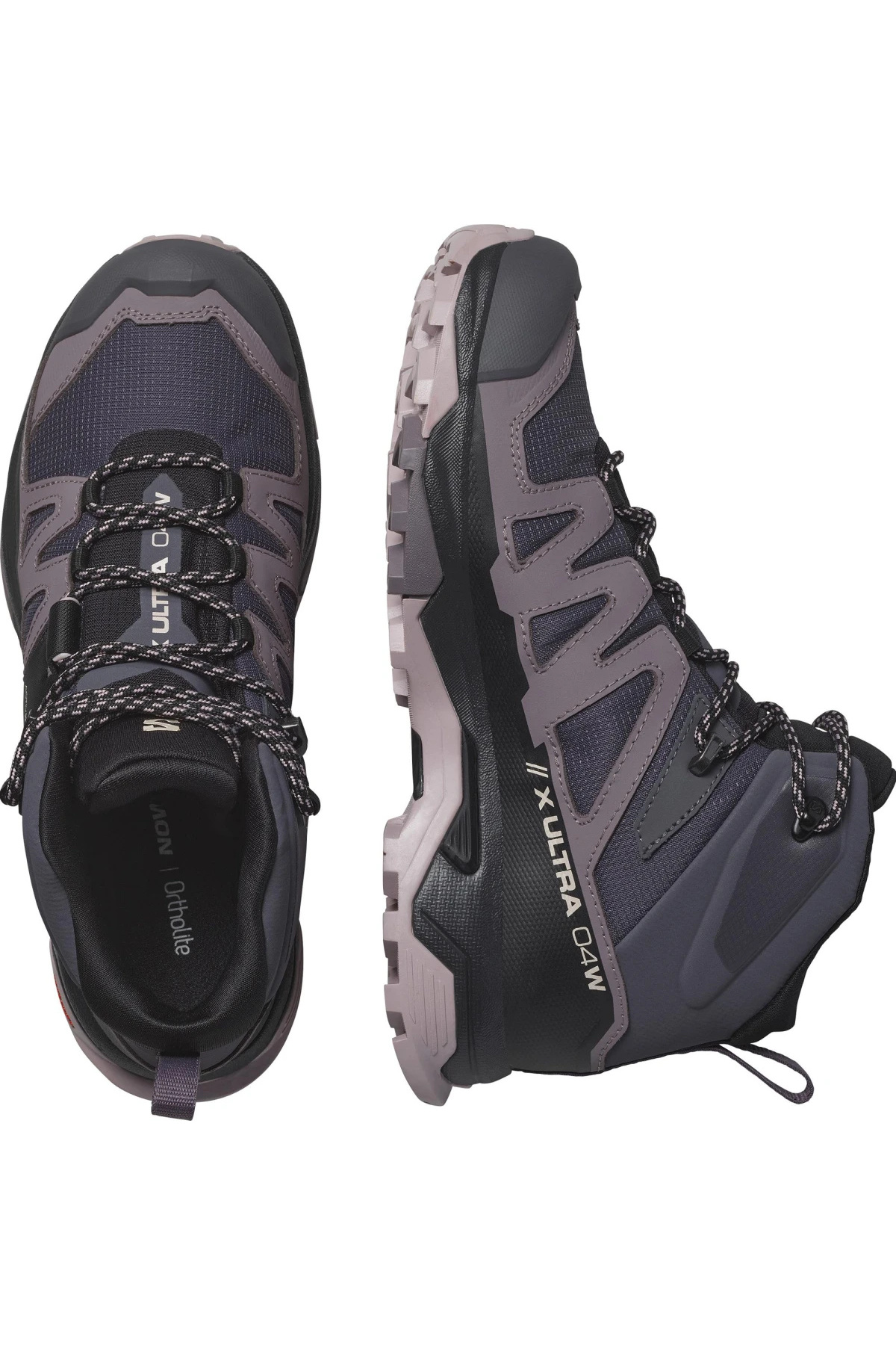 Salomon X Ultra 4 Mıd Gtx W Gore-Tex® L41295600 Patika Tırmanış Unisex Outdoor Bot FÜME görsel 4