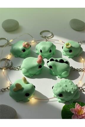 Nycruin3D 7'li Kurbağa Anahtarlık Set - (Arkadaş/Couple Hediyelik)