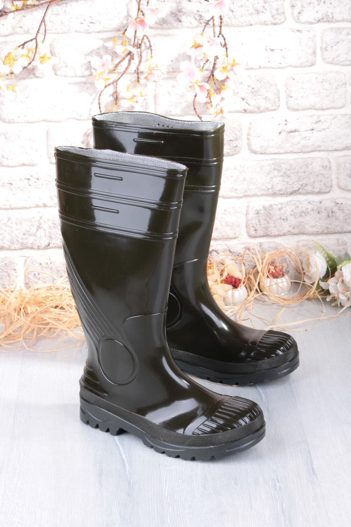 fort 1199 Ulaş 37 Cm Uzunluk Pvc %100 Su Geçirmez Tarım Çiftçi Sulama İş Çizmesi görsel 4