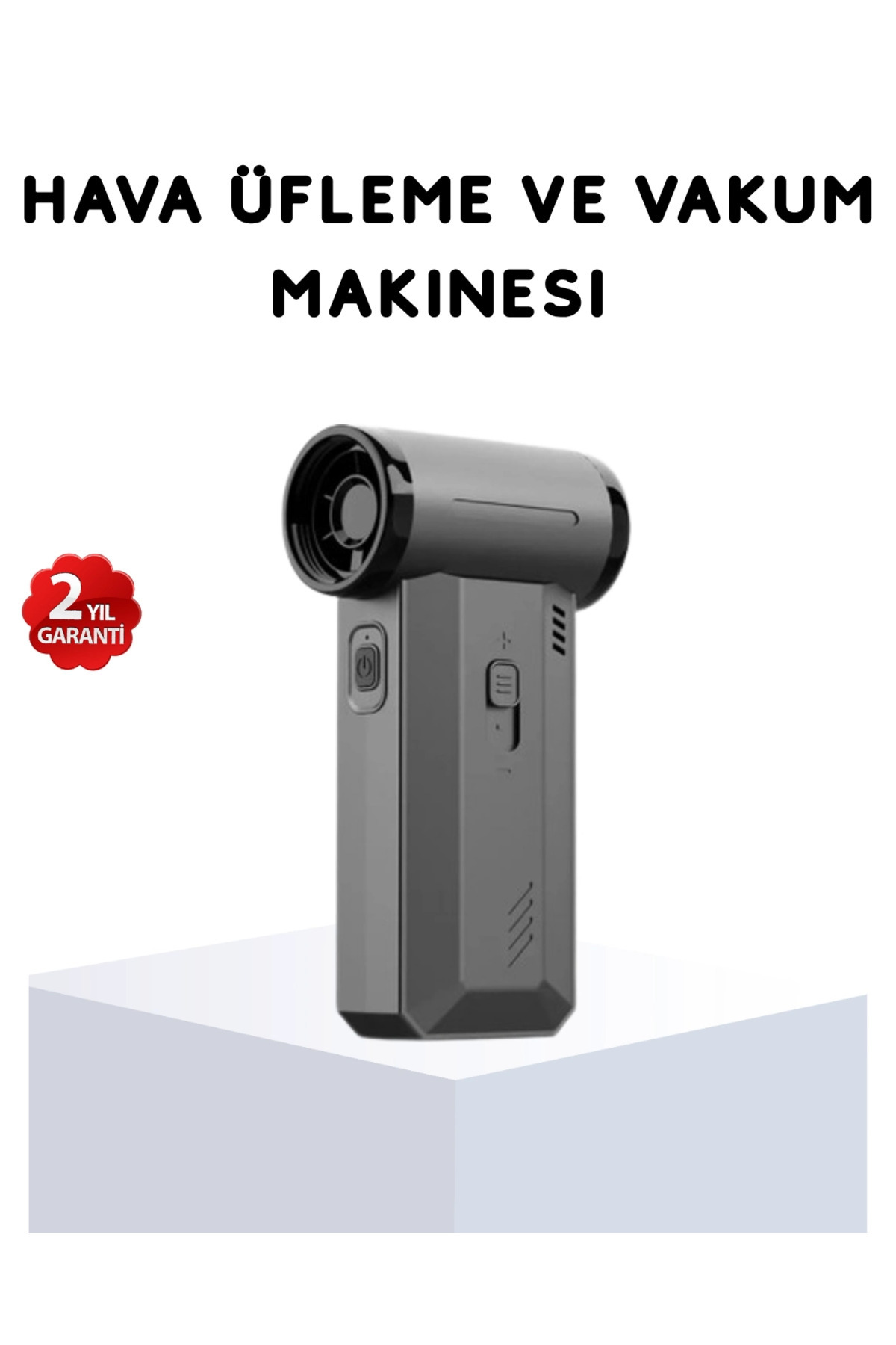 işhahome 130000 RPM Çok Fonksiyonlu Şarjlı Hava Üfleme ve Vakum Temizlik Cihazı