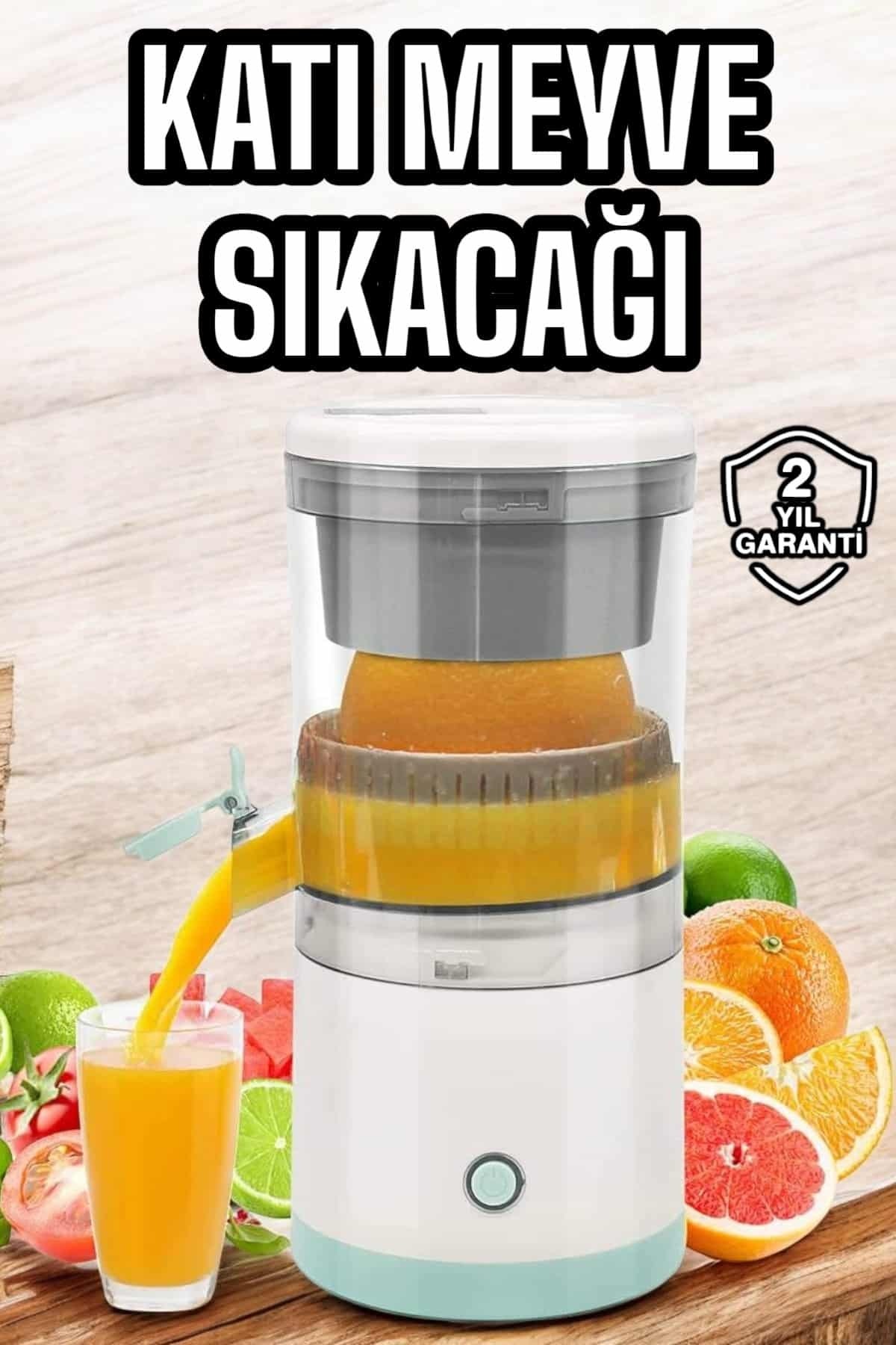 toyigoo Taşınabilir Kablosuz Taşınabilir Şarjlı Narenciye Sıkacağı Portakal Meyve S - tygo9947-904