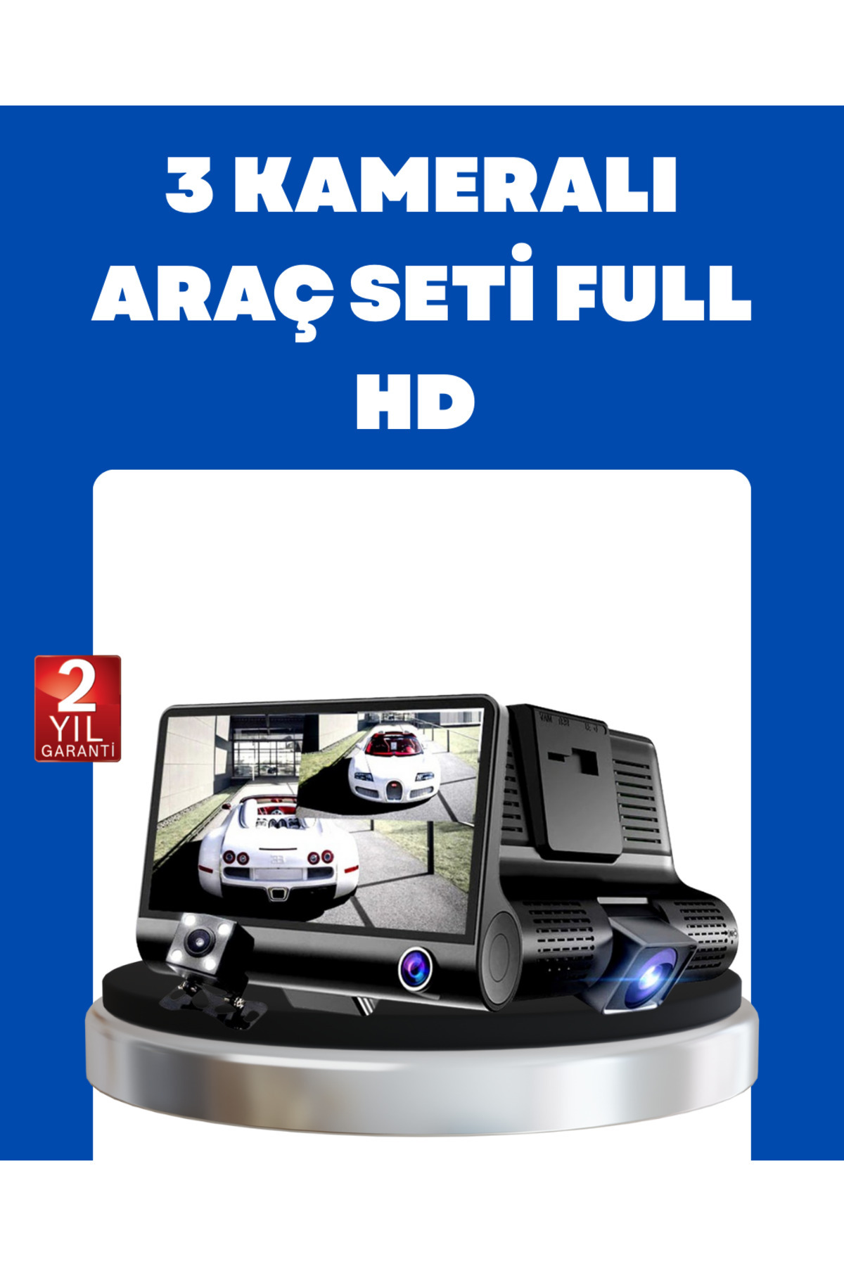 tgzm G-Sensör Park Modu ve Döngüsel Kayıt Destekli Araç DVR - TGZ7730-3836