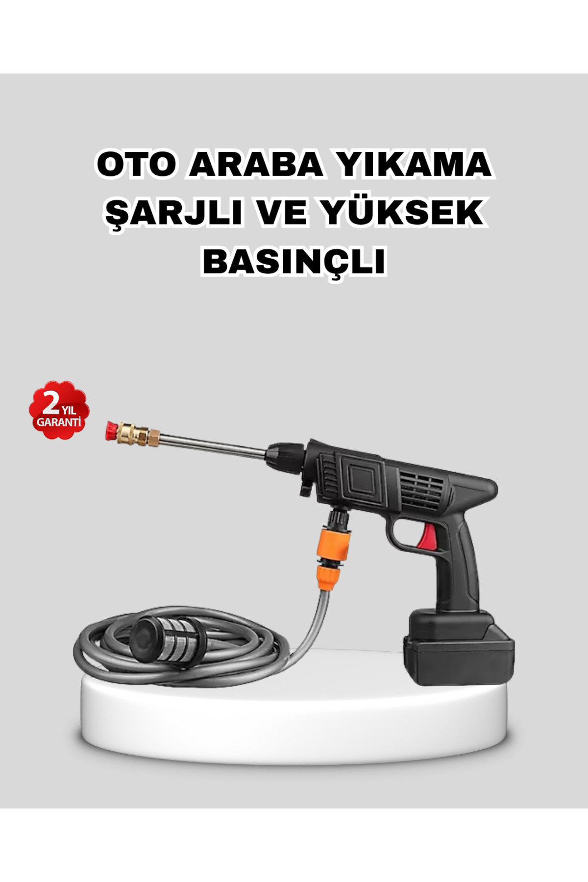 tgzm Akülü Araba Yıkama Makinesi 21V Güçlü Basınçlı ve Çift Akülü Taşınabil - TGZ7412-3817