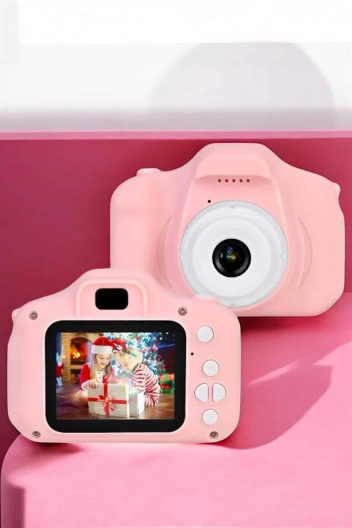 TeknomAVM Çocuk Kamerası Profesyonel Hafif Ve Uzun Ömürlü USB Şarjlı 2.0 İnç