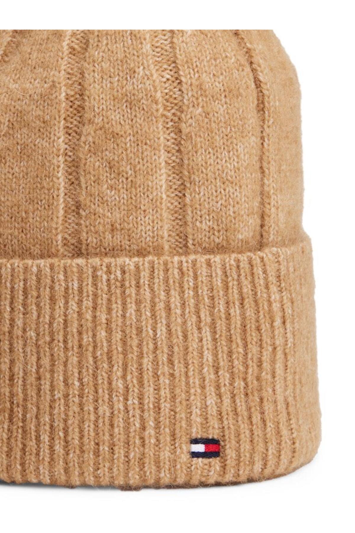 Tommy Hilfiger TH FLAG FLUFFY BEANIE görsel 3