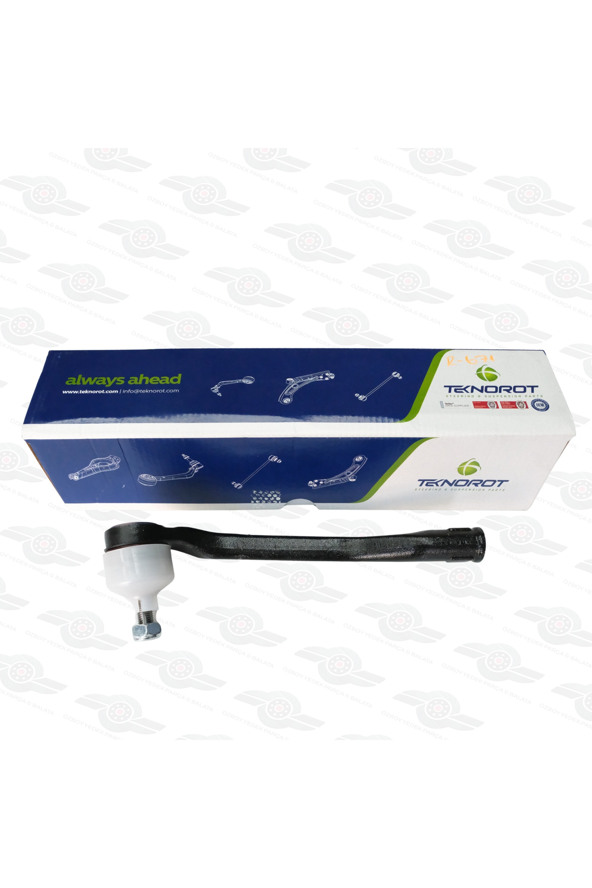 TEKNOROT Renault Fluence Sağ Ön Rot Baş