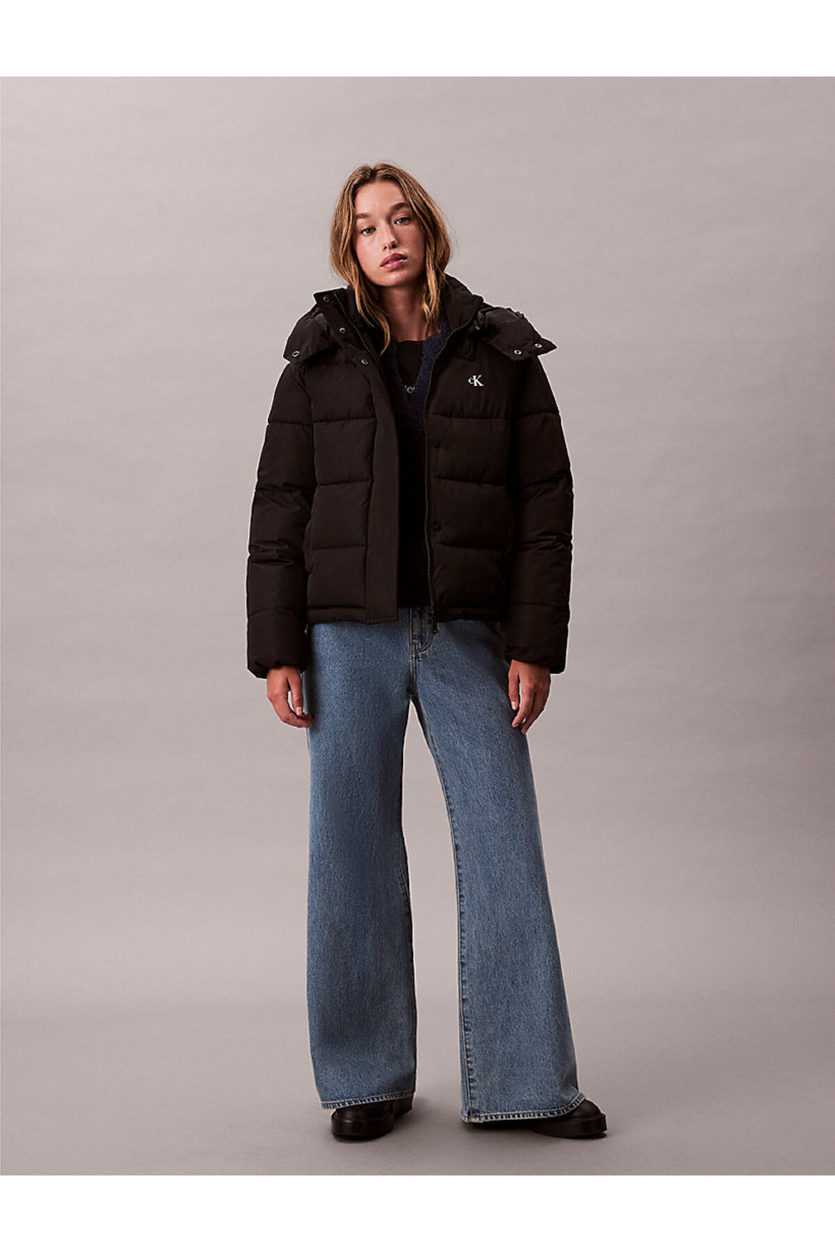 Calvin Klein  Kadın Siyah Ceket - Görsel 3