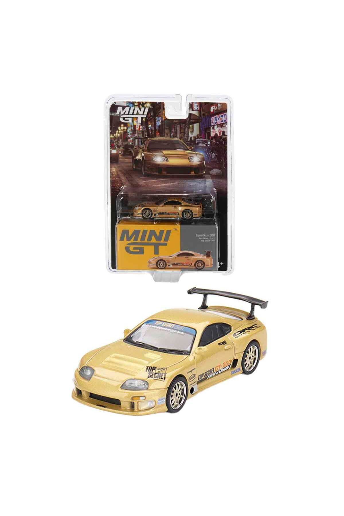 mini gt 1:64 Toyota Supra A80 Top Secret GT-300 Top Secret Gold