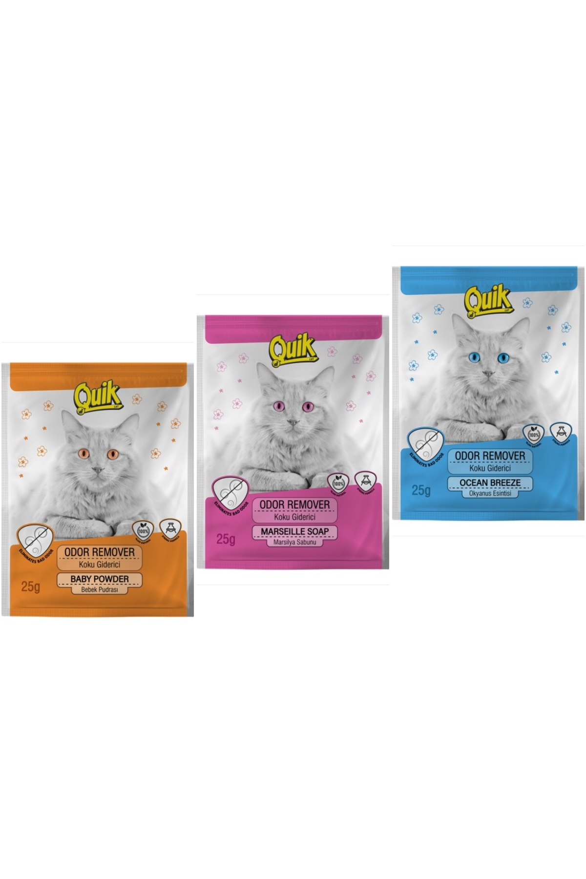 Quik Koku Giderici - 3 Adet