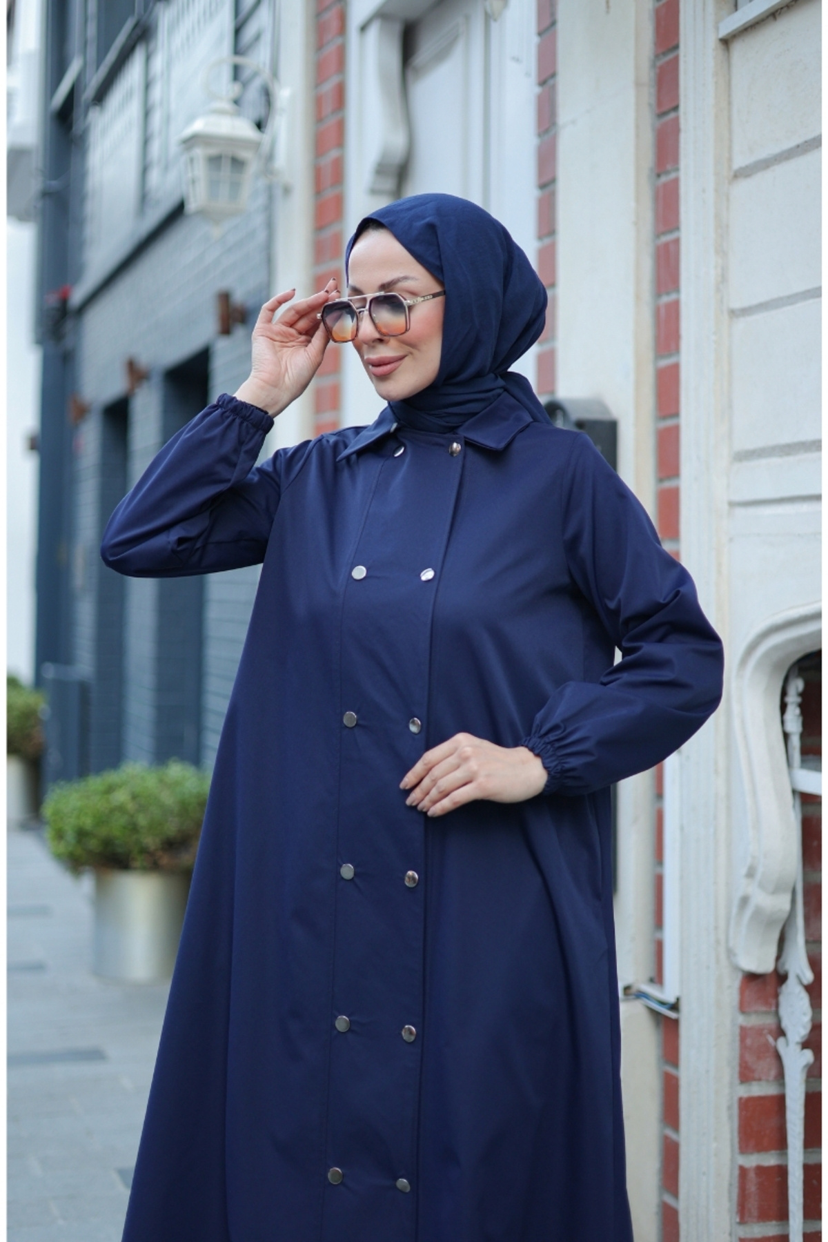 KADEEM  Nevin Gabardin Kap - 422537 - Görsel 4