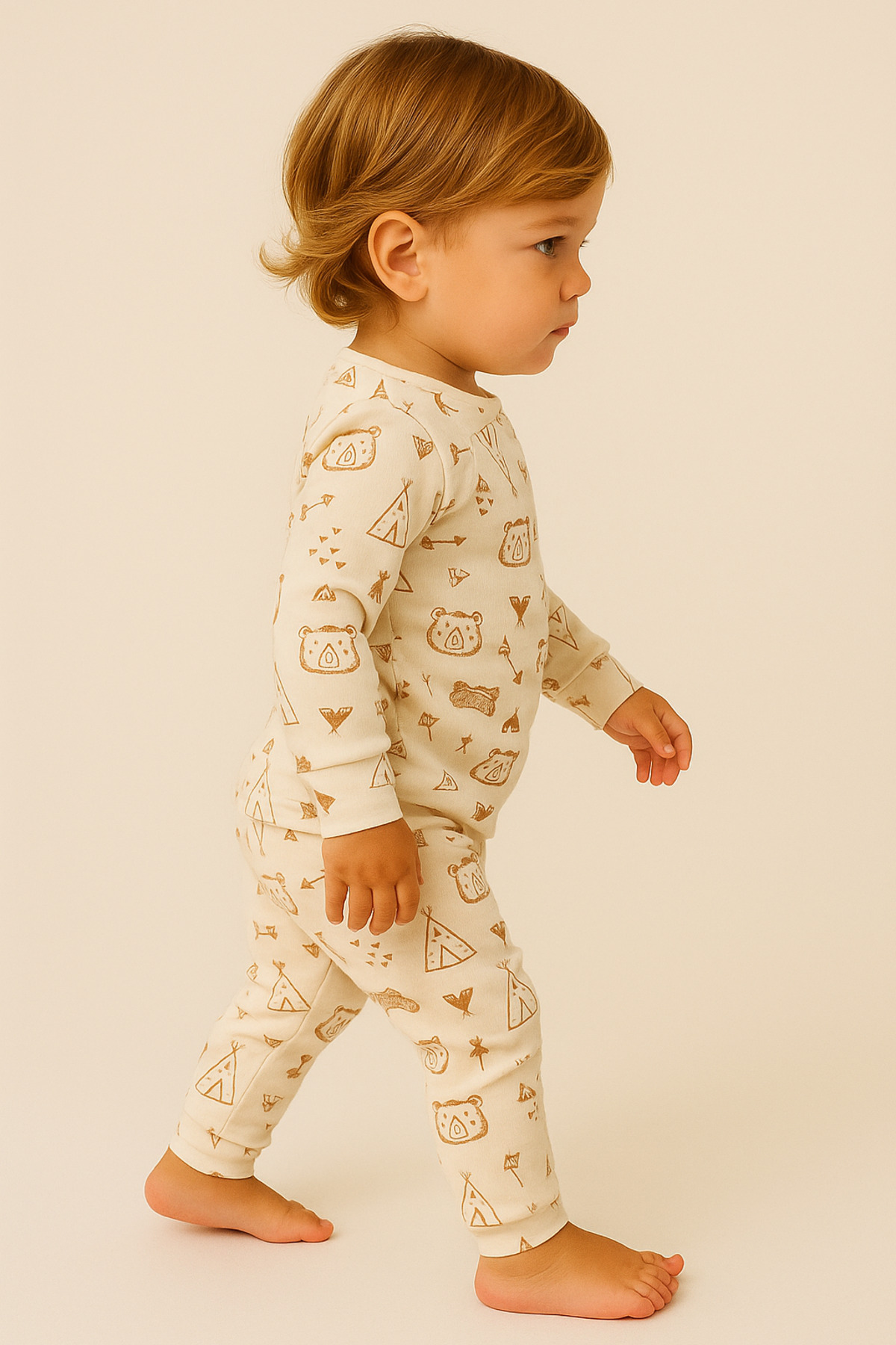 aden kids %100 pamuk çocuk alt üst pijama takımı fotoğrafı 2 (önizleme)