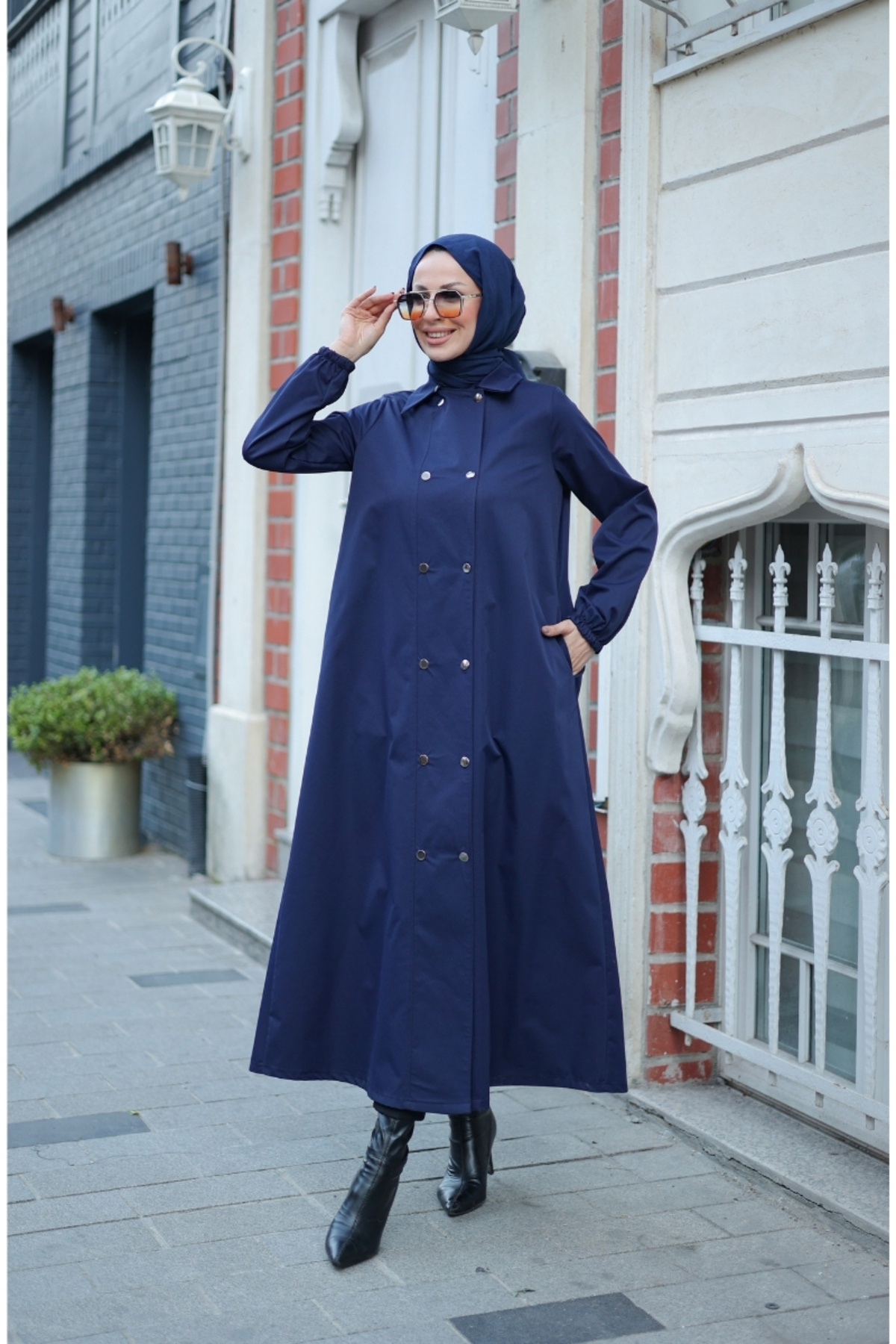 KADEEM  Nevin Gabardin Kap - 422537 - Görsel 6