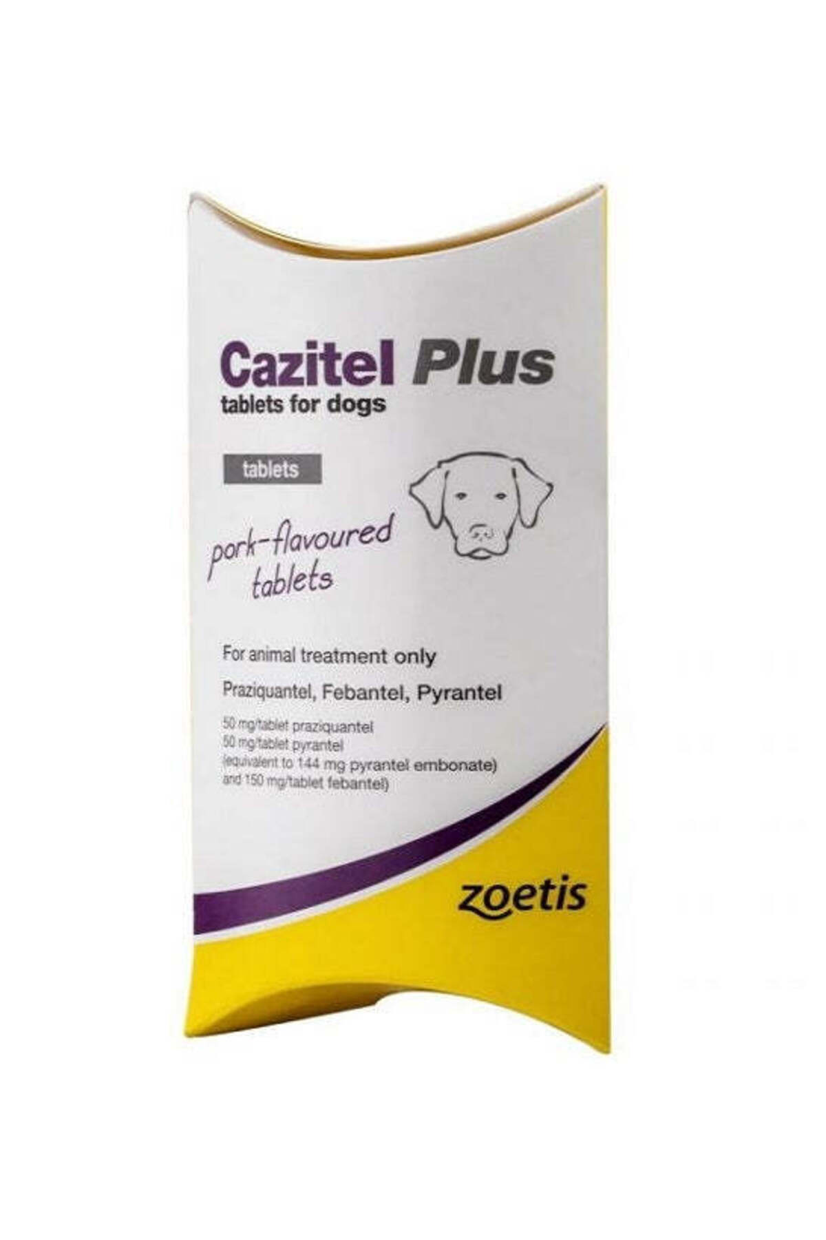 ZOETİS Cazitel Plus Dewormer Tablet for Dogs- Trendyol