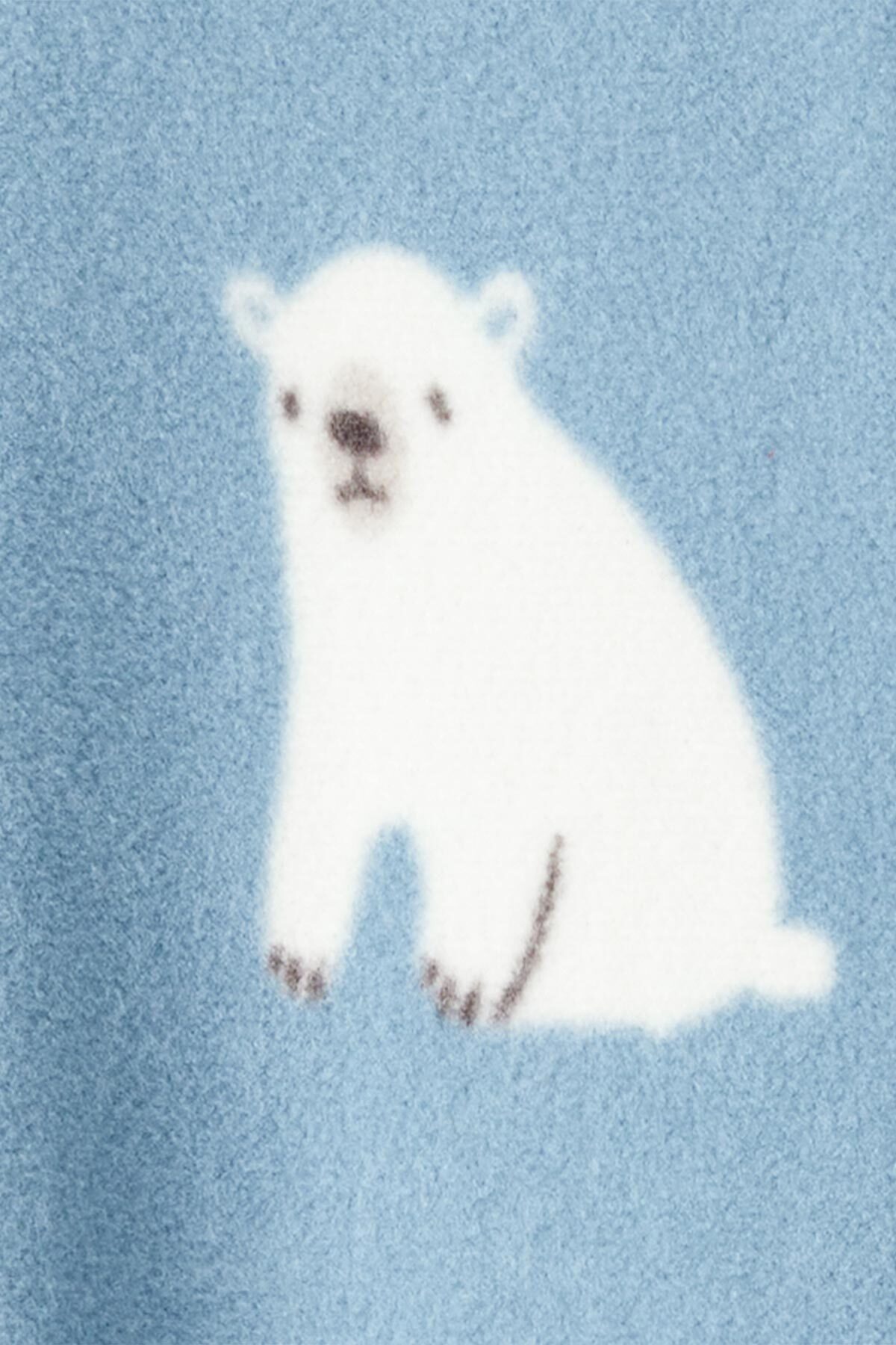 Carter's Erkek Bebek Yeşil Polar Tulum fotoğrafı 3 (önizleme)