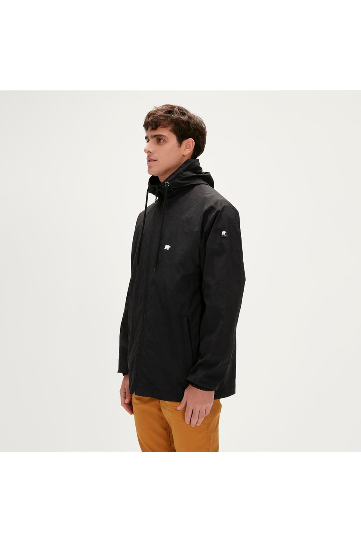کت مشکی مردانه Linea Windbreaker — مشکی 394 24.02.13004 — تصویر 2 از 5