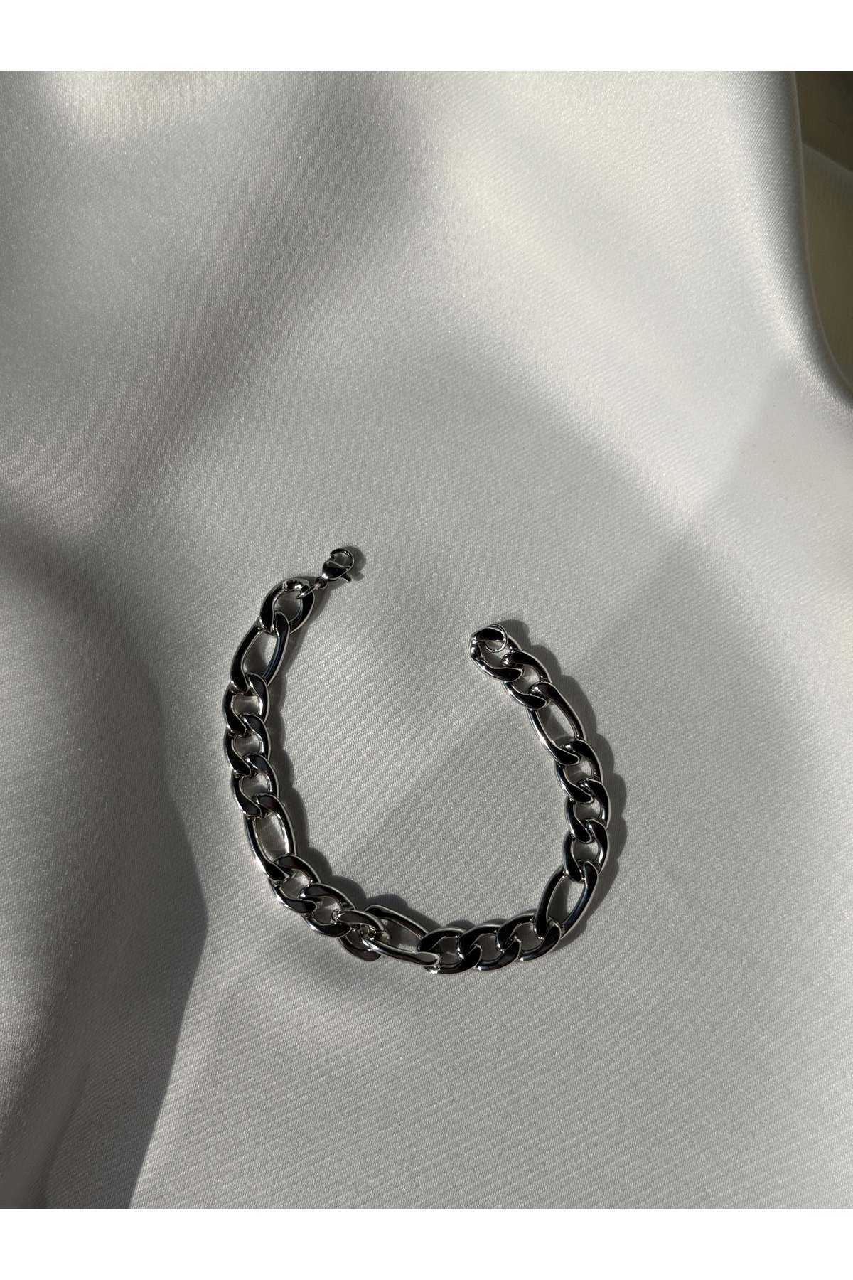 Erkek Çelik Bileklik 19 cm