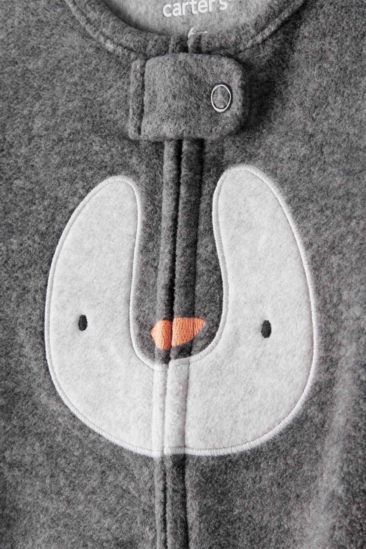 Carter's Bebek Gri Polar Tulum fotoğrafı 2 (önizleme)