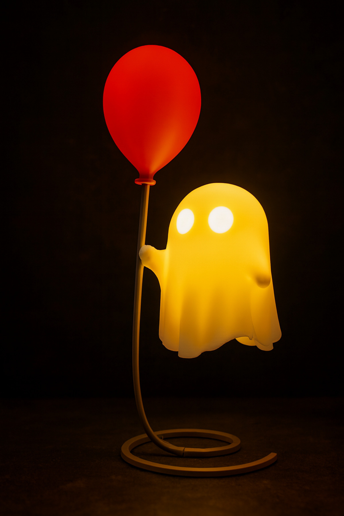 Rekatech Sevimli Balonlu Hayalet Pilli LED Gece Lambası – Dekoratif Aksesuar Lamba
