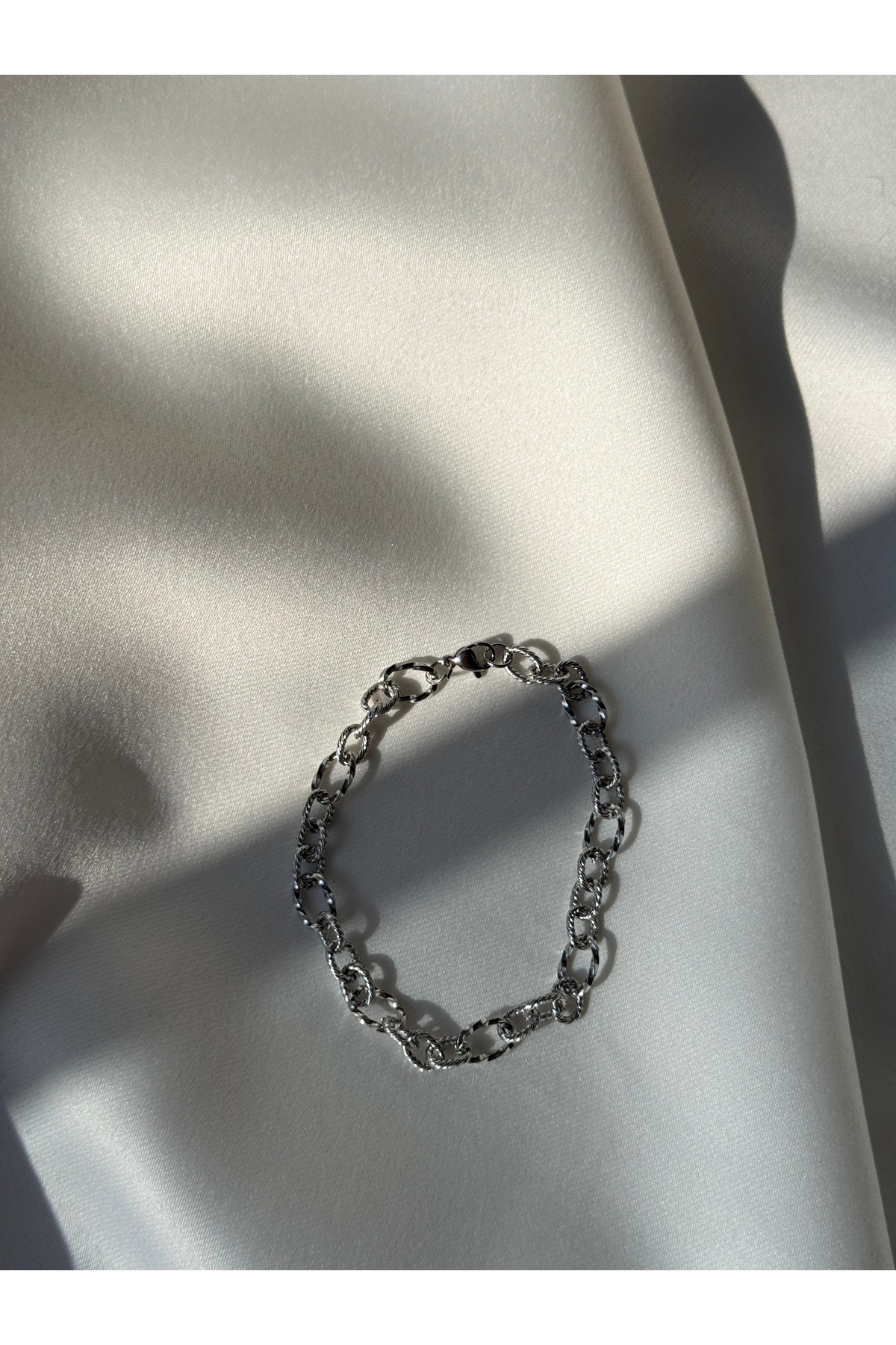 Erkek Çelik Bileklik 19 cm