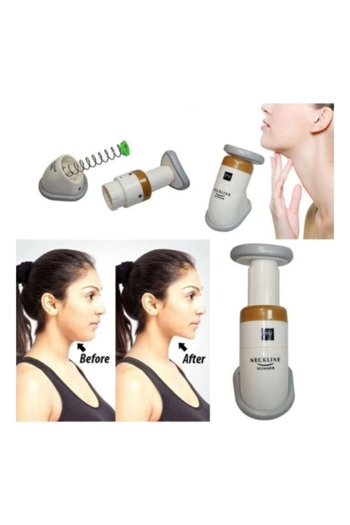 Dodes Gıdık Giderici Gıdı Eritme Çene Altı Masaj Aleti Boyun Egzersizi