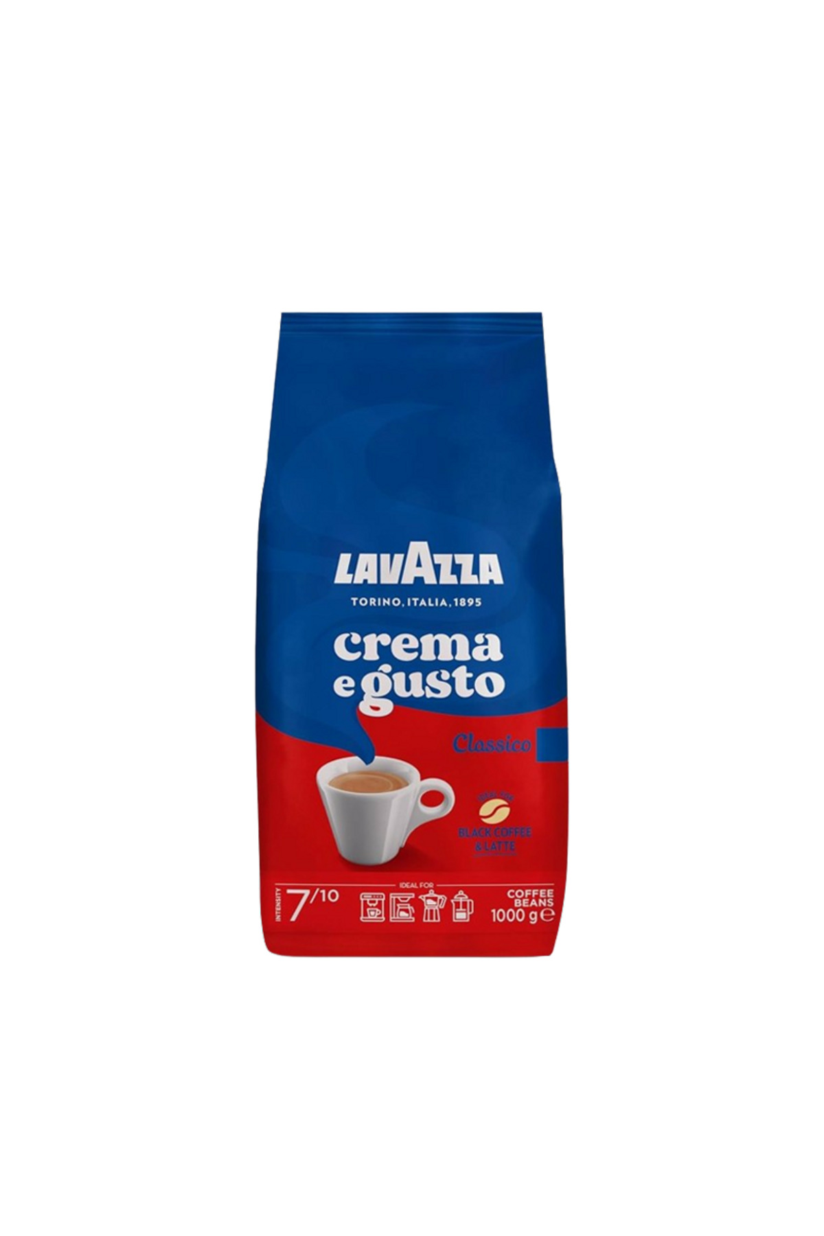 LavAzza Κρέμα και κλασική γεύση Καφές σε κόκκους 1 κιλό