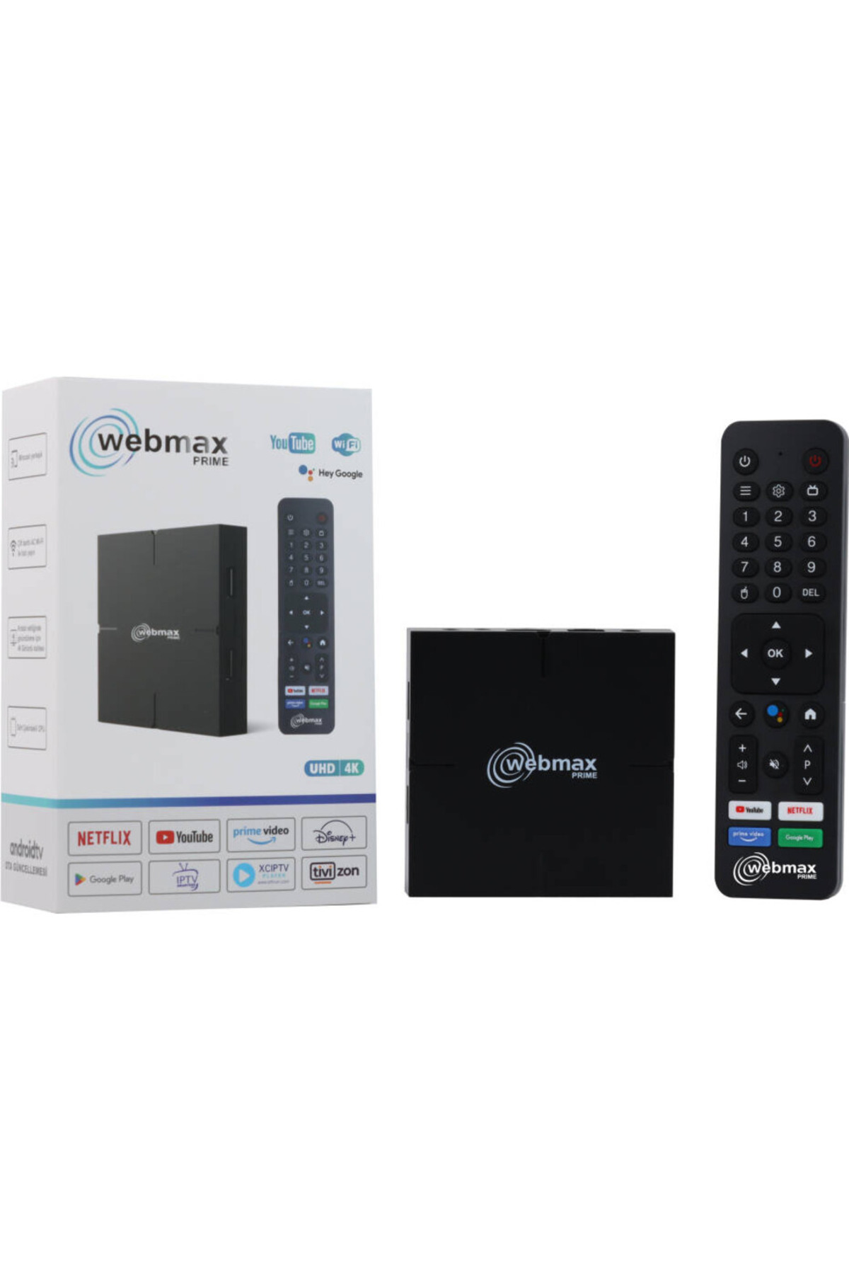 Webmax Prime Supermax Uydu Alıcı